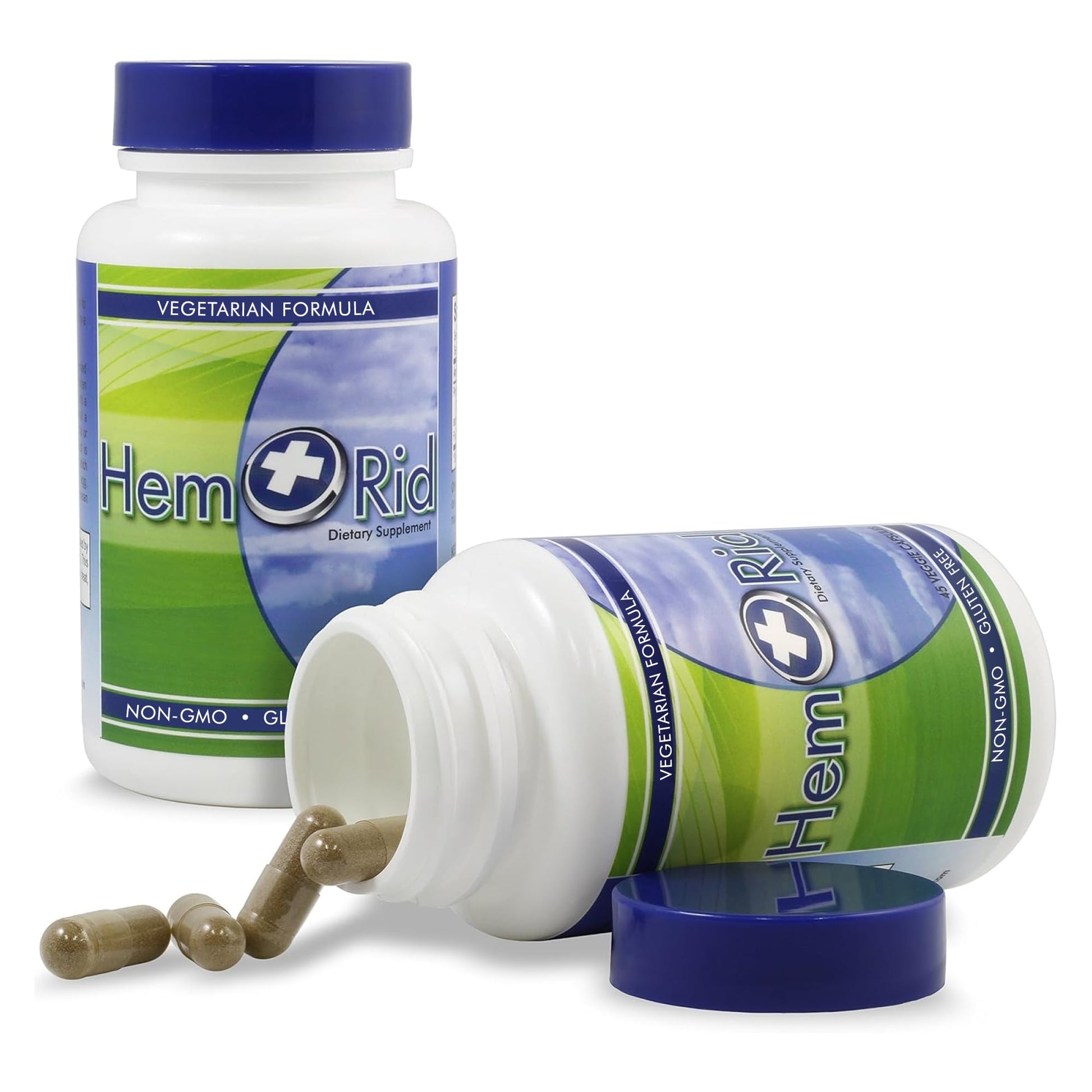 HemRid Best Hemorrhoid Supplement, Reduce Itching, Irritation, Bleeding, Burning in 2-5 Days, Clinically Tested Ingredients Provide Fast Relief in 120 Days HemRid uk supplements
