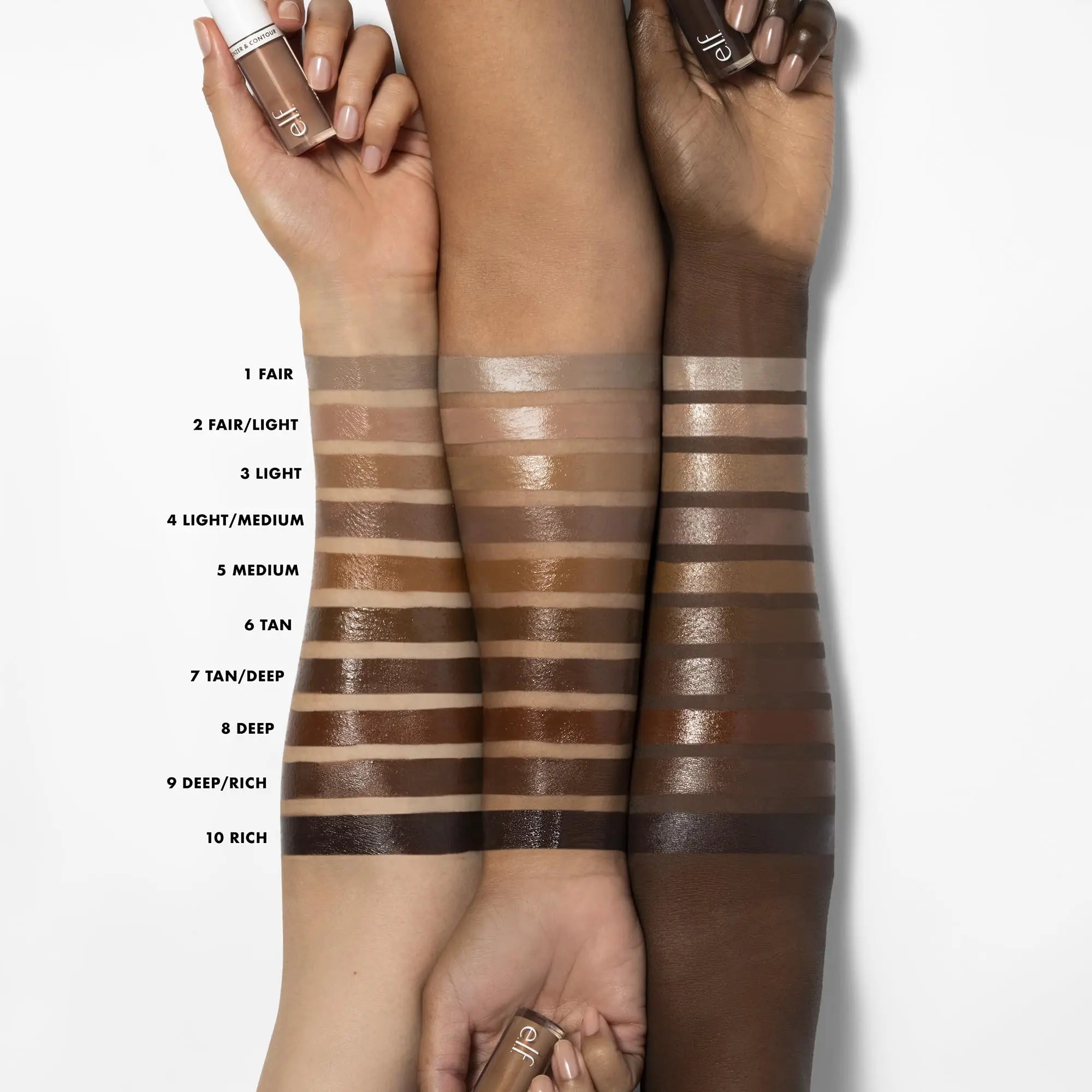 e.l.f. Camo Liquid Bronzer & Contour, Silky Highly Pigmented Formula, Creates a Long-Lasting Bronzed Glow & Natural Look, Vegan & Cruelty-Free, 2 Fair/Light e.l.f. uk supplements