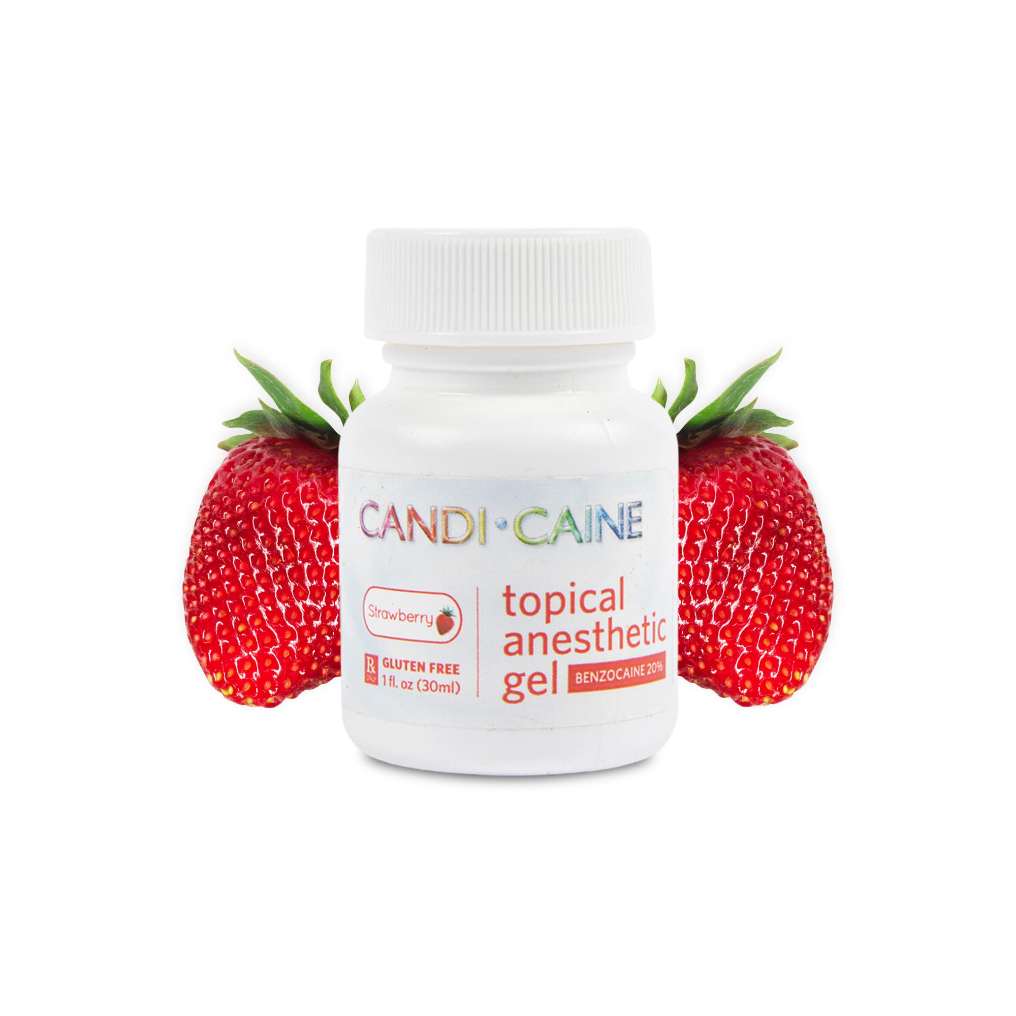 The Essentials Dynamic Dental Candi Caine, Topical Anesthetic Gel, 1 oz, Strawberry Flavor The Essentials uk supplements