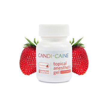 The Essentials Dynamic Dental Candi Caine, Topical Anesthetic Gel, 1 oz, Strawberry Flavor The Essentials uk supplements