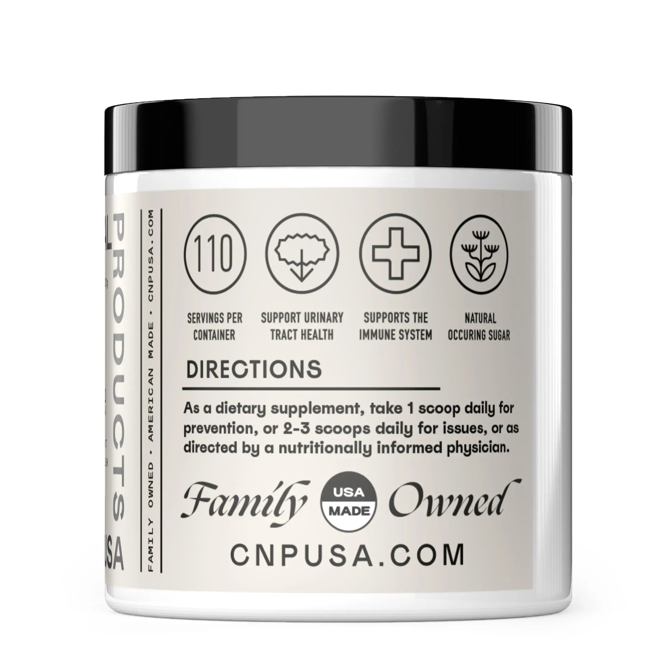 CNP Organic D Mannose Powder 2000mg - Powder D Mannose Supplement for UTI Support, Pure D-Mannose Powder from Guar Beans, Vegan Non GMO Clean Formula, Bladder Urinary Tract Health Supplement Use Complete Natural Products uk supplements