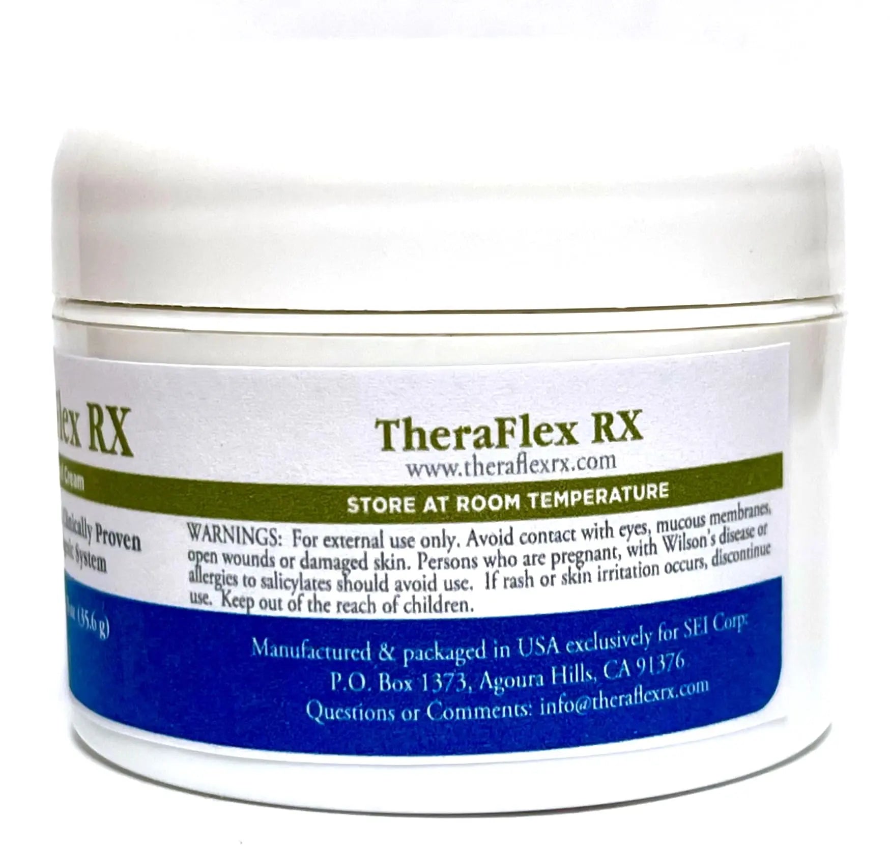 Theraflex RX® TMJ Cream (Doctor Formulated). This is a Patented Topical Cream which Provides Masseter Muscle and temporomandibular Joint Relief (TMJ) Theraflex RX uk supplements