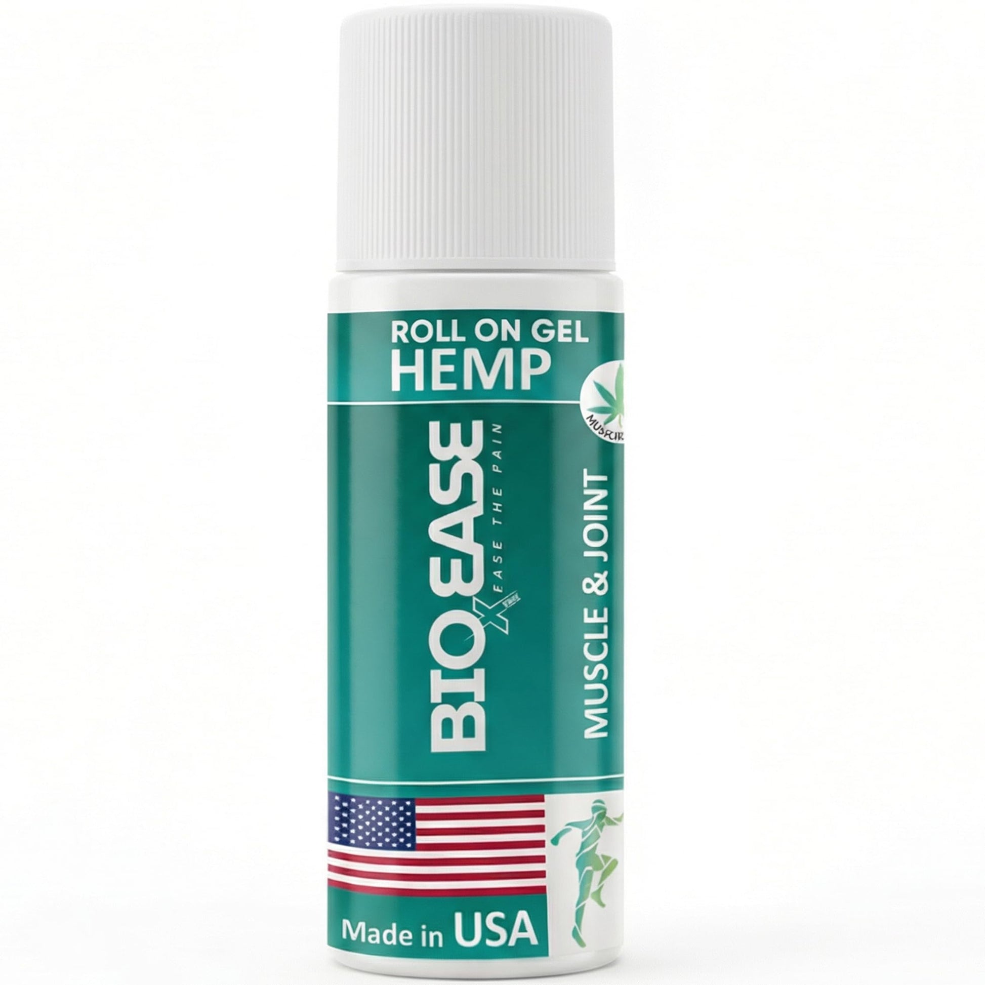 BioXPressEase Fast-Acting Hemp Pain Relief Roll On - Highly Effective, Cool & Topical Pain Relief Extra Strength for Muscle, Joint, & Back – Easy Roll On Maximum Strength - Made in USA BIOXPRESSEASE uk supplements