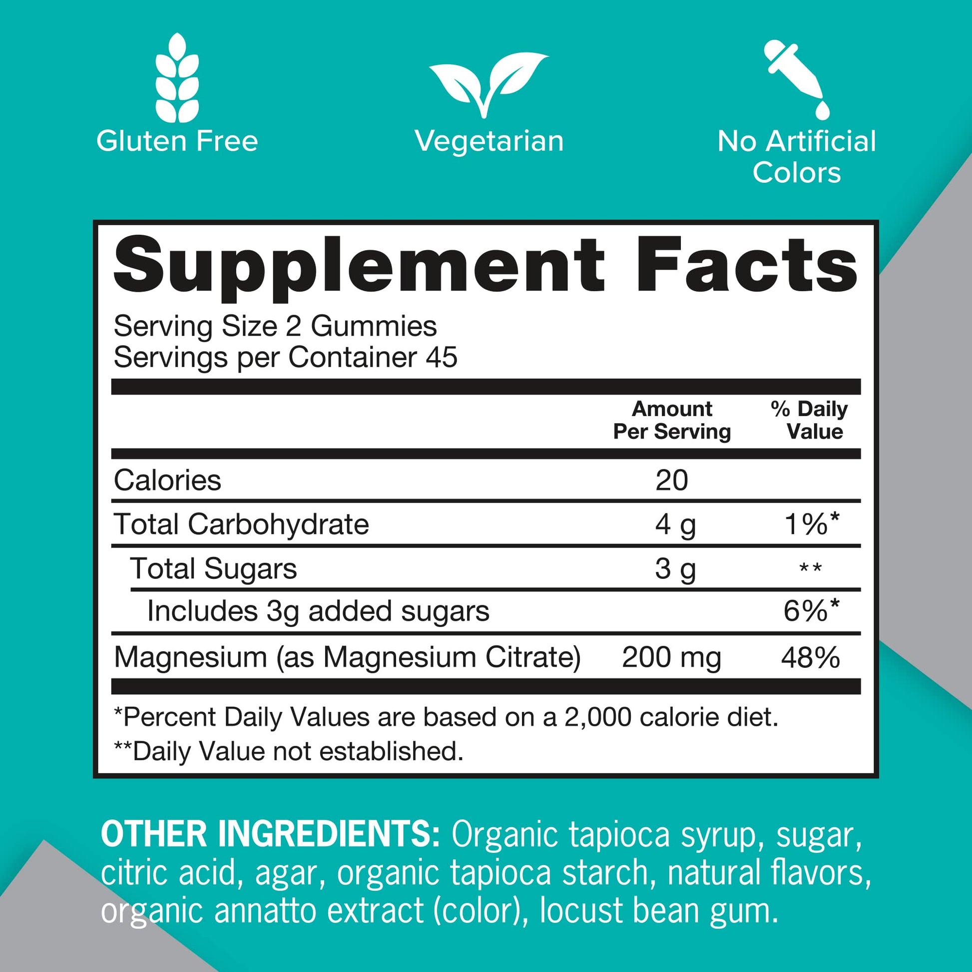 Qunol Magnesium Gummies for Adults, 200mg Elemental Magnesium (from 1,750mg Magnesium Citrate), High Absorption Magnesium Supplement, Supports Nerve, Bone and Muscle Health, Vegetarian, 90 Count Qunol uk supplements