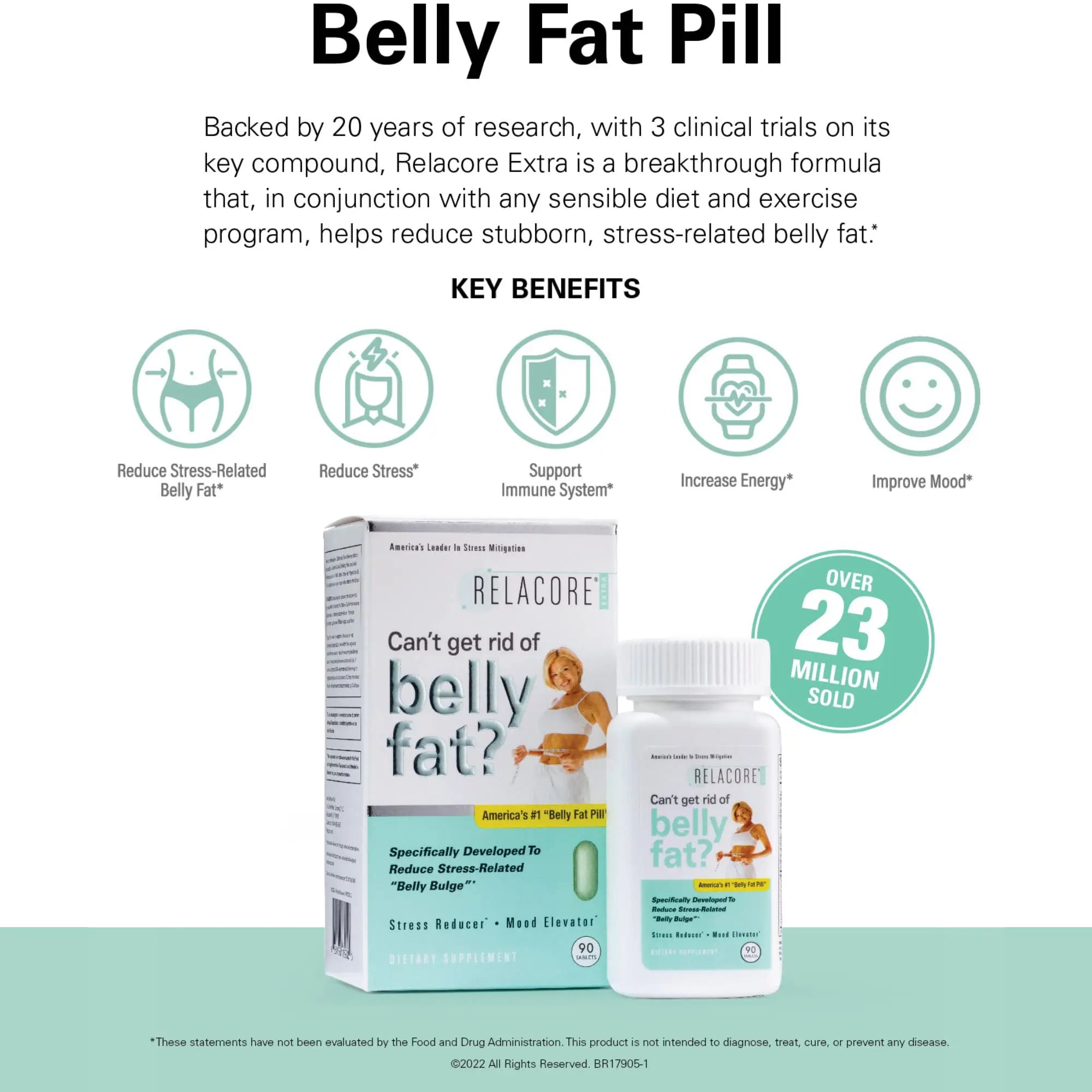 Relacore Extra Maximum Strength - Cortisol Supplements for Women - Reduce Cortisol Related Belly Fat - Stress Relief Supplement - Calm Mind Relacore uk supplements