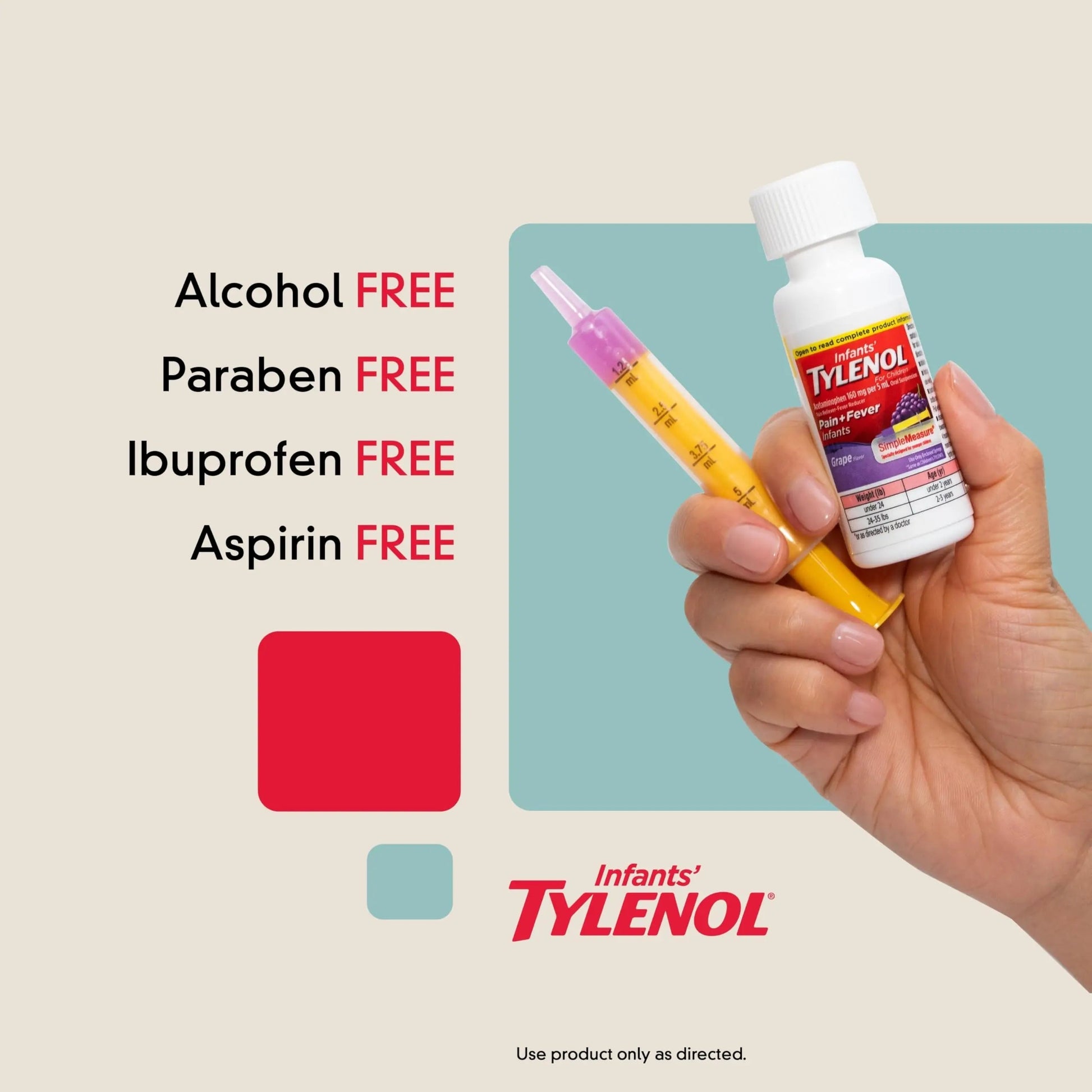 Infants' Tylenol Oral Suspension Liquid Medicine with Acetaminophen, Baby Fever Reducer & Pain Reliever for Minor Aches & Pains, Sore Throat, Headache & Toothache, Grape Flavor, 1 fl. oz Tylenol uk supplements