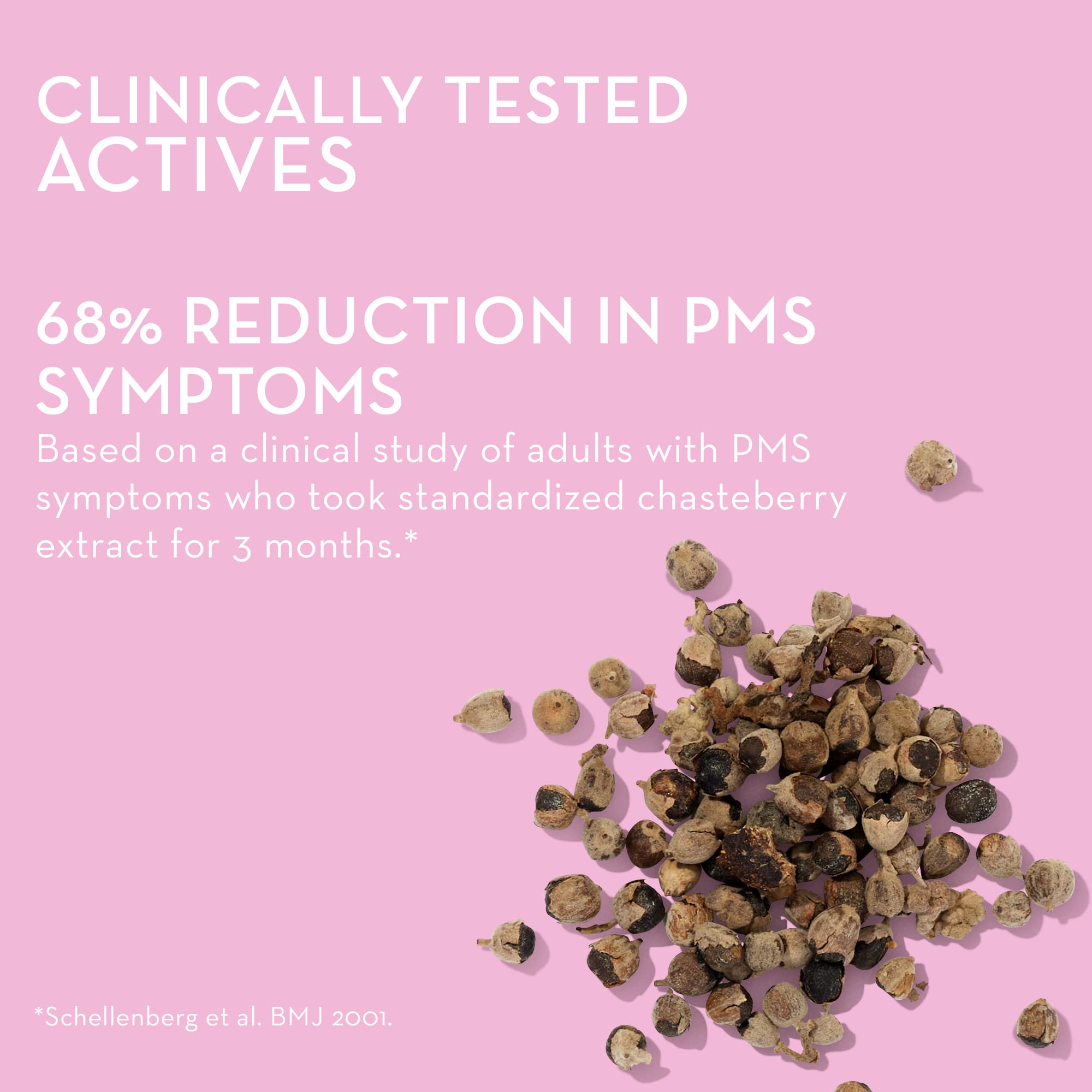 HUM Nutrition SOS PMS Gummies, PMS Support Supplement for Women, Support Cycle Symptoms, Bloating, Hormonal Balance, Includes Vitamin B6, Cranberry & Chasteberry Vitex, Gluten Free, 60 Vegan Gummies HUM uk supplements
