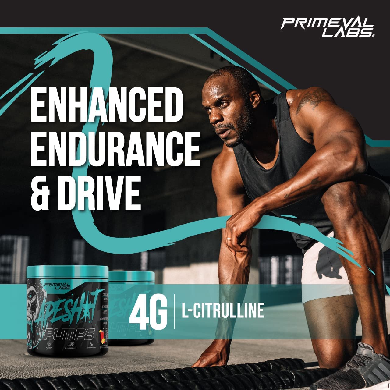 Primeval Labs Ape Pumps Natural Pre Workout Powder | Caffeine Free Preworkout Primeval Labs uk supplements