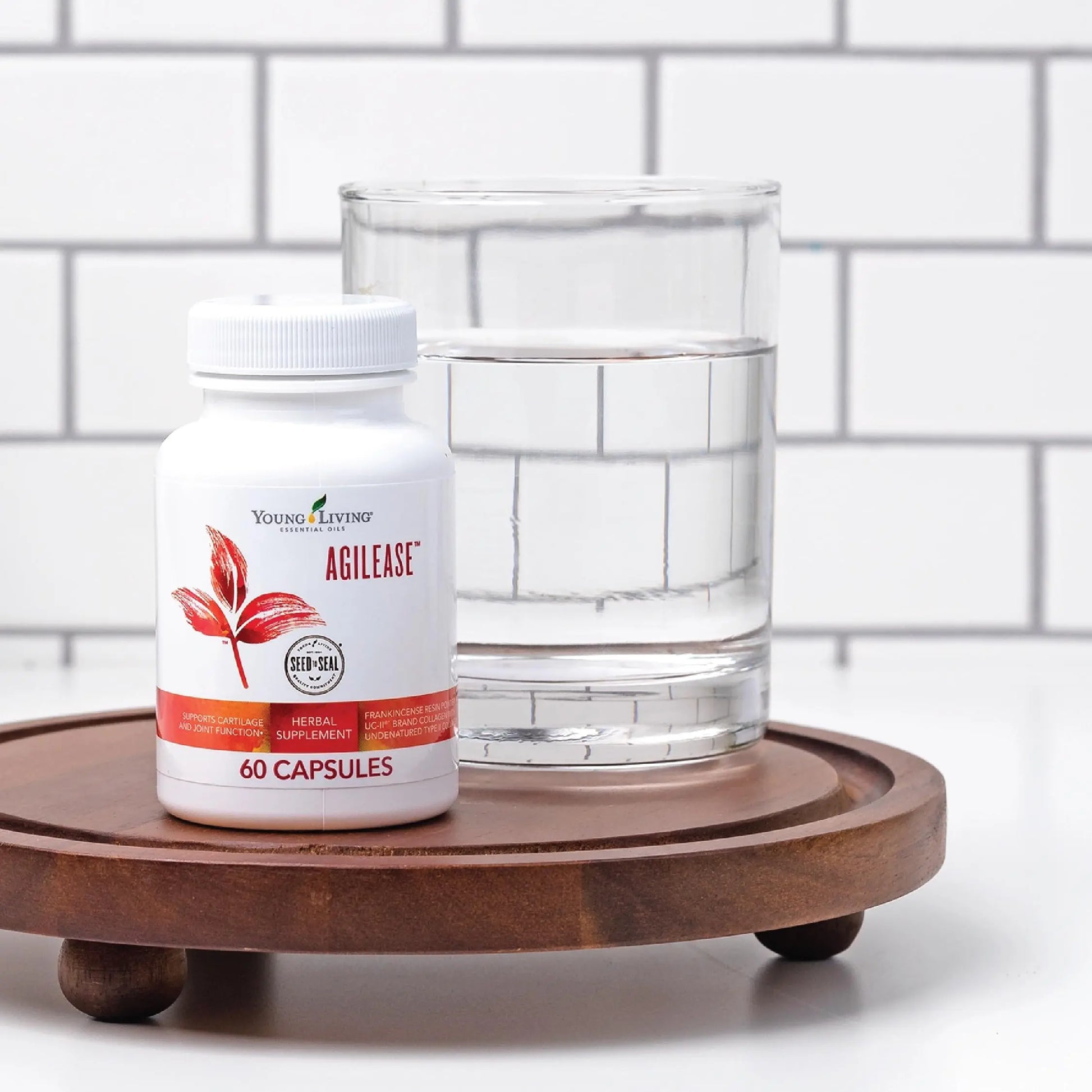 Young Living AgilEase Capsules | 60 Count | UC-II Collagen Supplement | Supports Mobility & Flexibility | Helps Maintain Joint Health & Exercise Recovery Young Living uk supplements