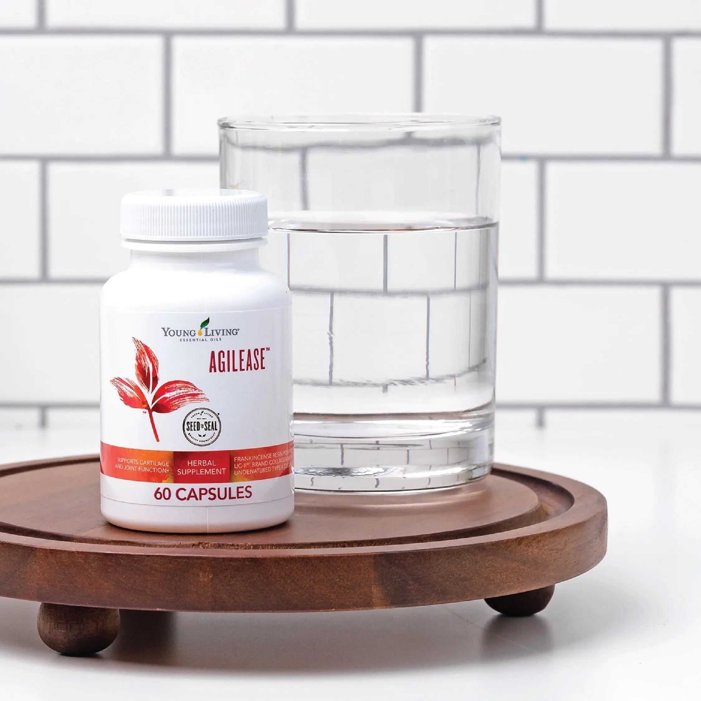 Young Living AgilEase Capsules | 60 Count | UC-II Collagen Supplement | Supports Mobility & Flexibility | Helps Maintain Joint Health & Exercise Recovery Young Living uk supplements
