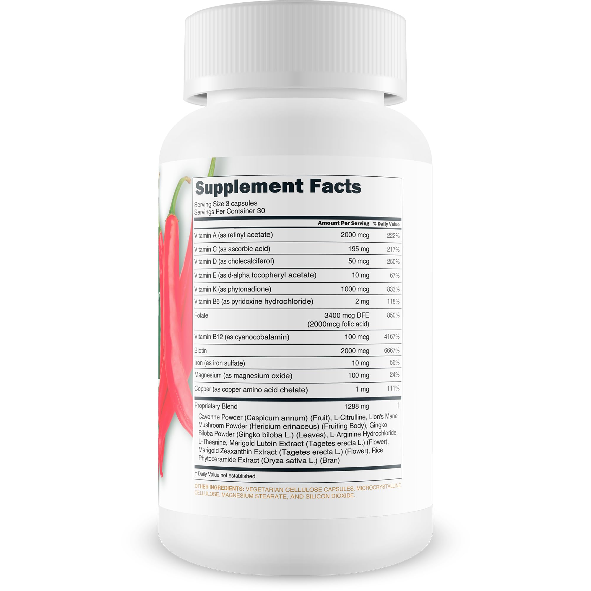Masculinity Fruits for Bloodflow - Our Best Brazilian Blood Circulation Supplements for Men - Boost Blood Flow Circulation Supplement - Cayenne Pepper Pills Gingko Biloba Blood Flow Vitamins for Men New Vibrations Nutrition uk supplements