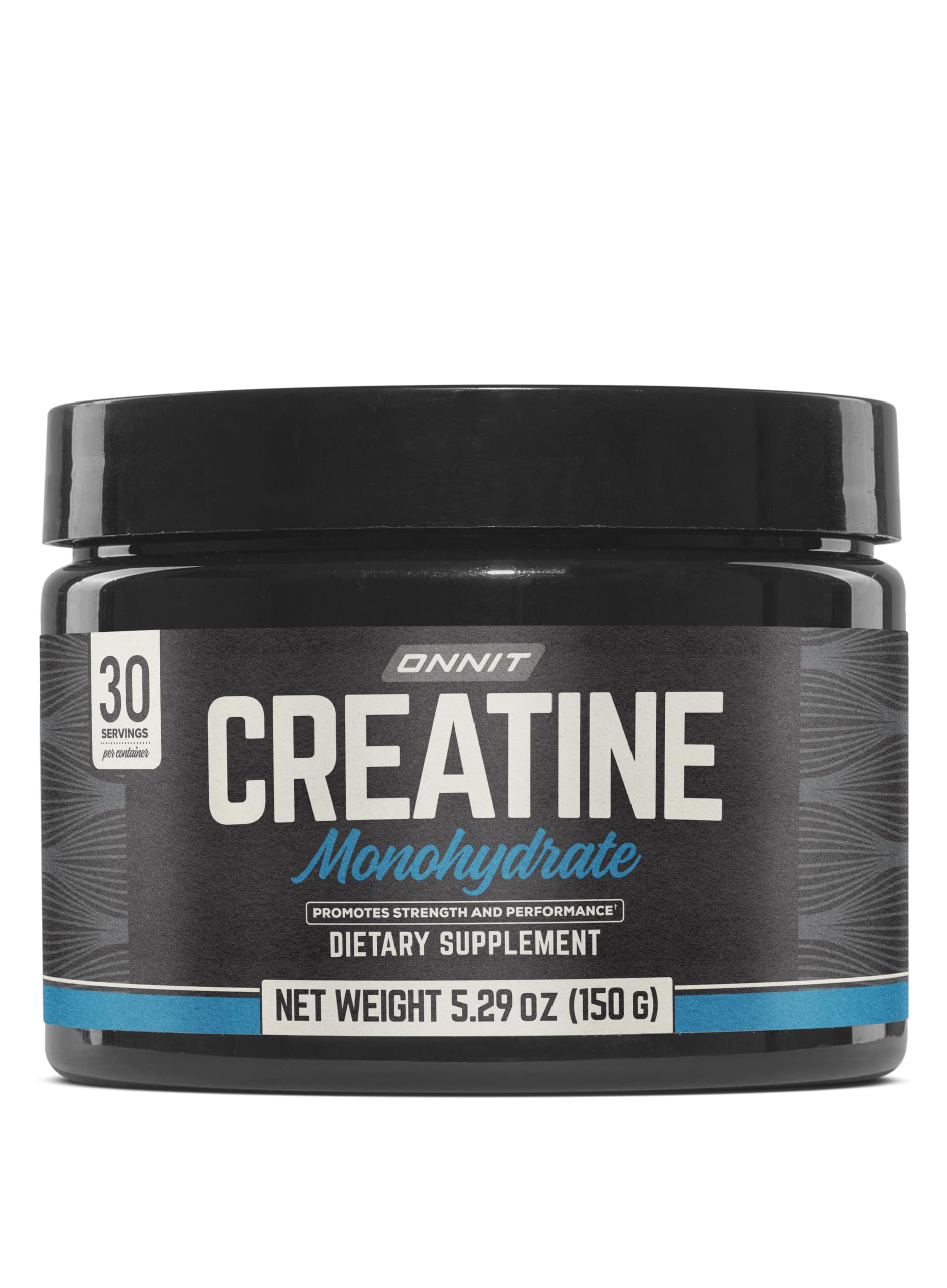 ONNIT Creatine Monohydrate Powder, IGEN(TM) Non-GMO Tested 5g Premium Creatine for Muscle Strength, Power and Lean Mass, Supports Brain Health, Brain Cellular Energy, Unflavored, 30 Servings, 5.29 oz ONNIT uk supplements