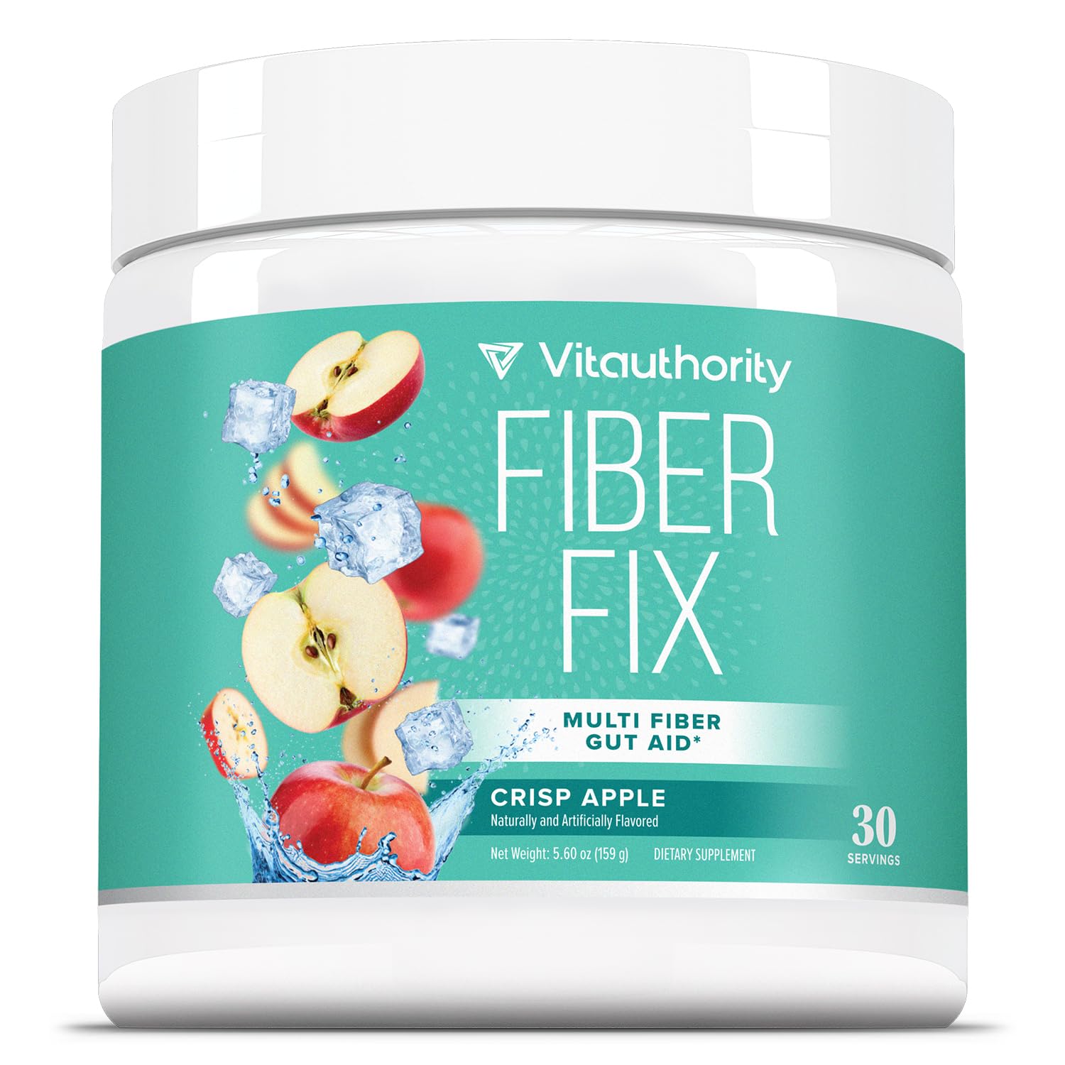 Vitauthority Prebiotic Fiber Powder Supplement - Healthy Gut Cleanse Detox for Women Vitauthority uk supplements