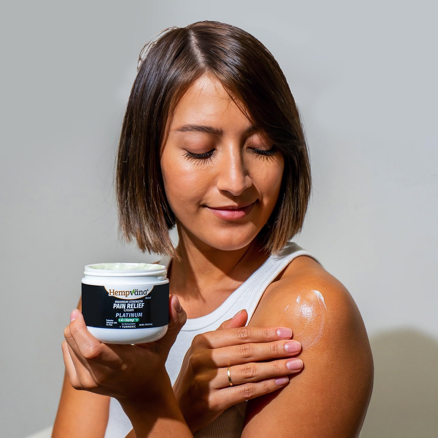 Hempvana Platinum Maximum Strength Relief Cream 4X Hemp for Muscles, Joints, Back, Knees, Shoulders, Neck, Elbows, Hands, Feet. AS SEEN ON TV. Odor-Free, Non-Greasy, Quickly Absorbs, 4X More Hemp Hempvana uk supplements