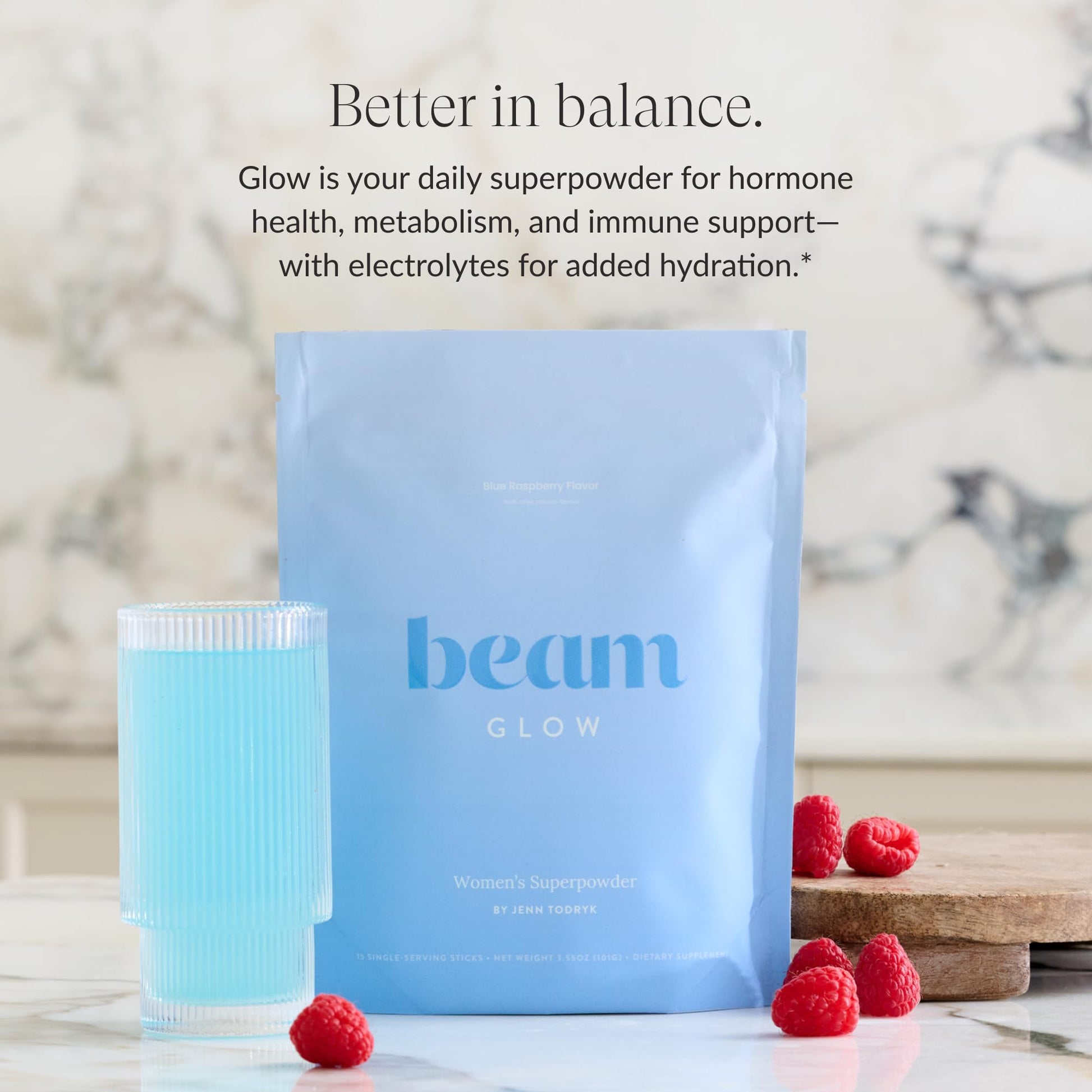 Beam Glow & Kids Wellness Bundle, Hormone Support for Women with Inositol & Ashwagandha, Superfood Powder with Fruits & Veggies for Kids' Growth & Immune Health Beam uk supplements