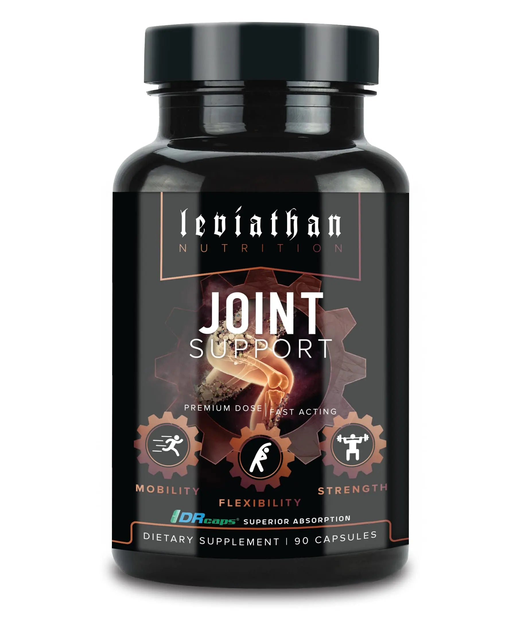 Leviathan Nutrition Joint Support | Helps Repair & Restore Joints for Comfort Mobility, Flexibility, Strength & Joint Health with Boswellia for Hands Back Knee and Joints for Men & Women - 90 Capsules Leviathan Nutrition uk supplements