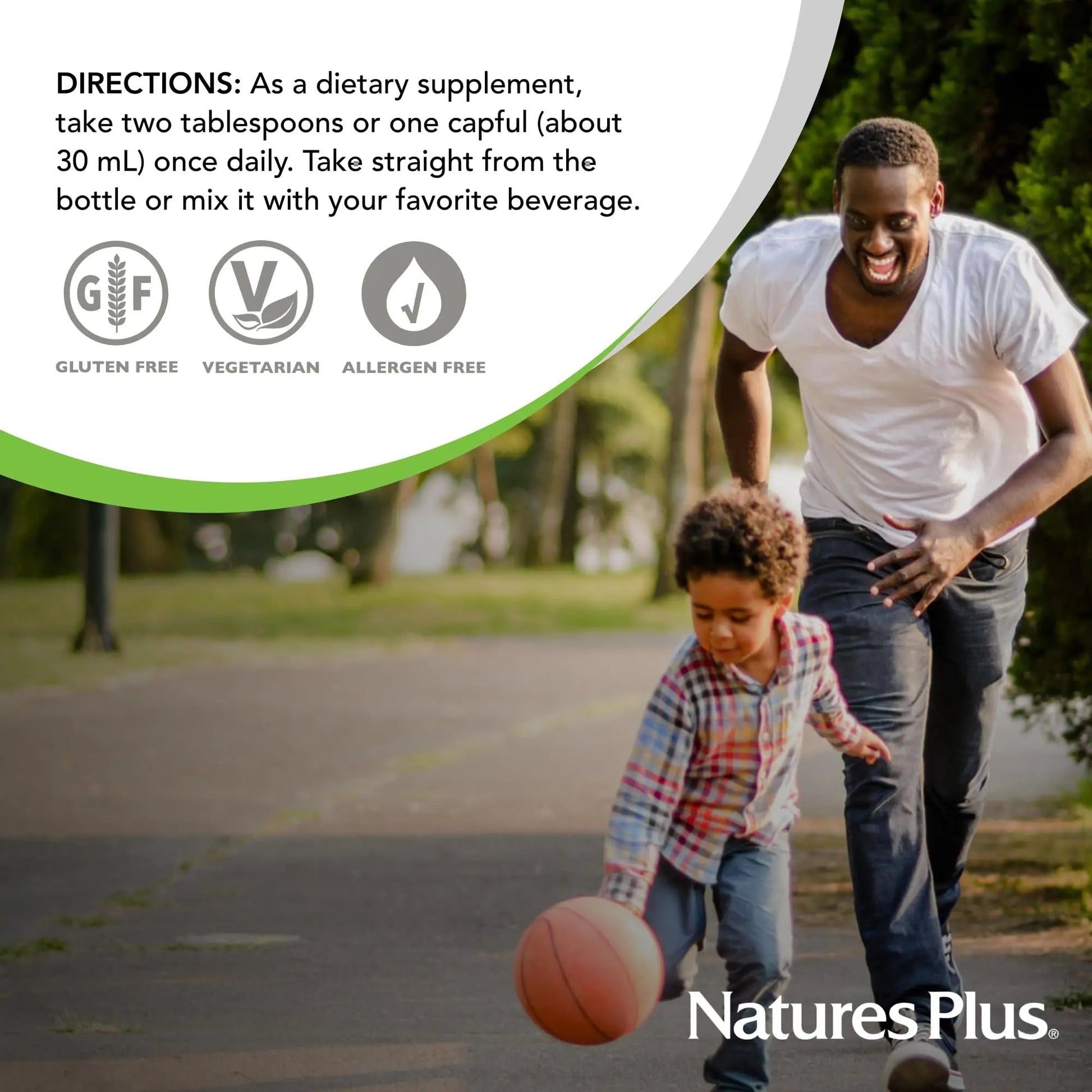 NaturesPlus Source of Life Gold Multivitamin Liquid 30 oz Supports Energy Production, Healthy Immune System & Well-Being Includes Vitamins D3, B12, K2 NaturesPlus uk supplements