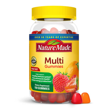 Nature Made Multivitamin Gummies, Mens & Womens Gummy Vitamins & Minerals, Adult Multivitamin Gummy Nature Made uk supplements