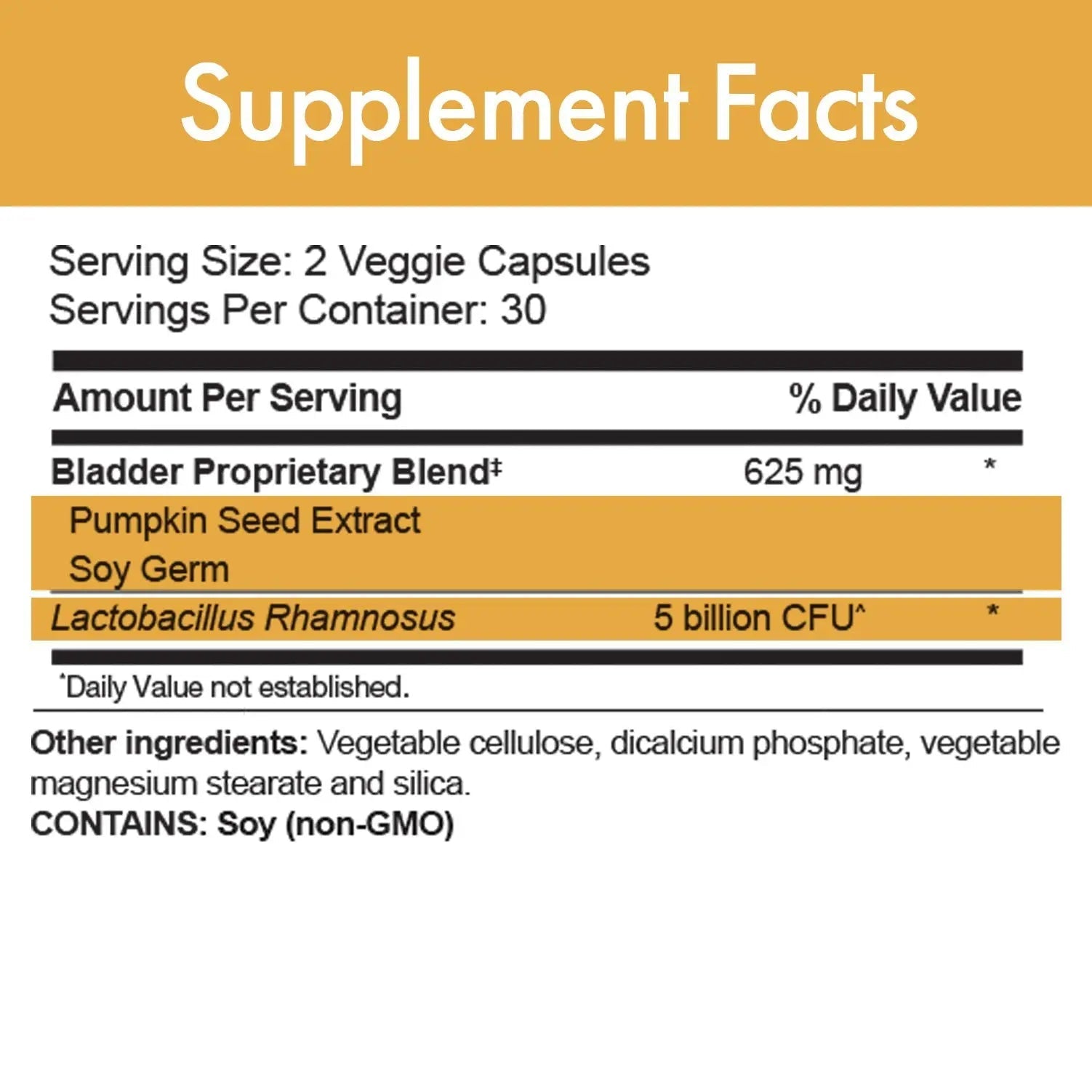 Stop Aging Now - BladderControl360 Formula - Bladder Control Support - Go-Less & Probiotics - Urinary Health Probiotic Supplement - Lactobacillus Rhamnosus, Pumpkin Seed & Soy Germ Extracts - 60 Vcaps Stop Aging Now uk supplements