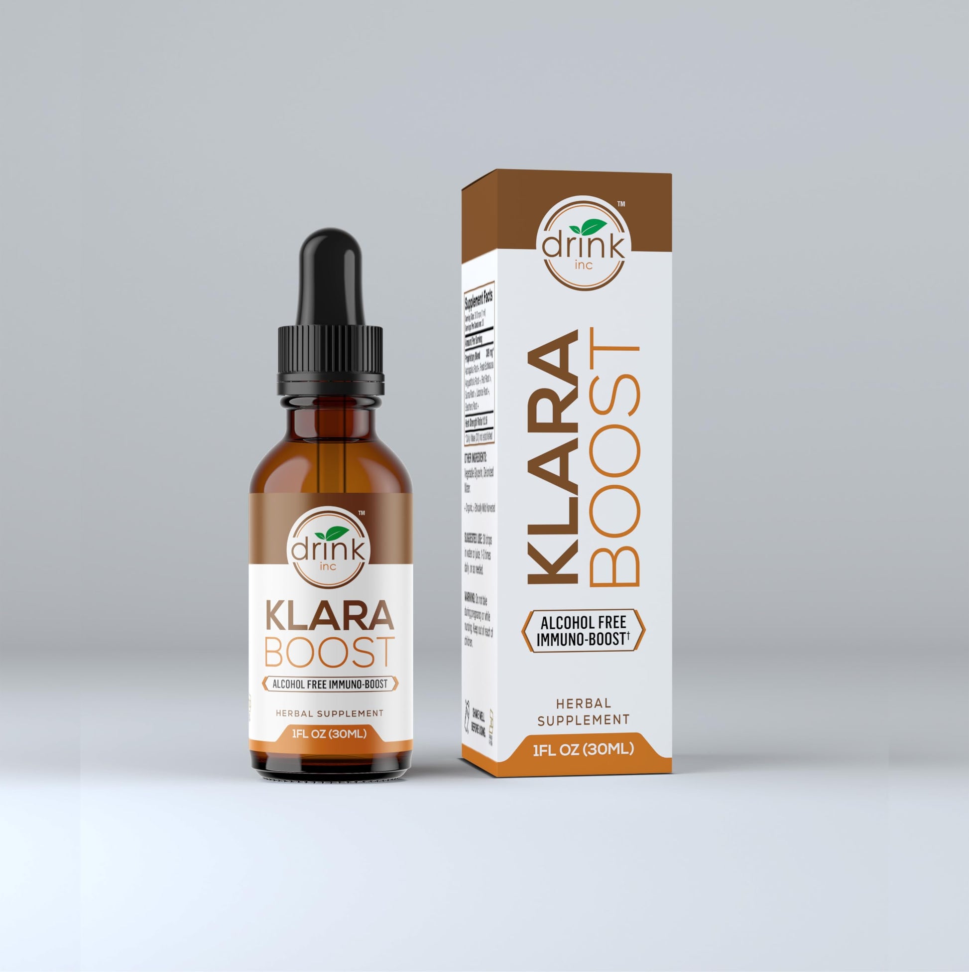 Drink Inc Klara Boost Alcohol Free Immuno-Boost | 30ML Herbal Supplement Drink Inc uk supplements