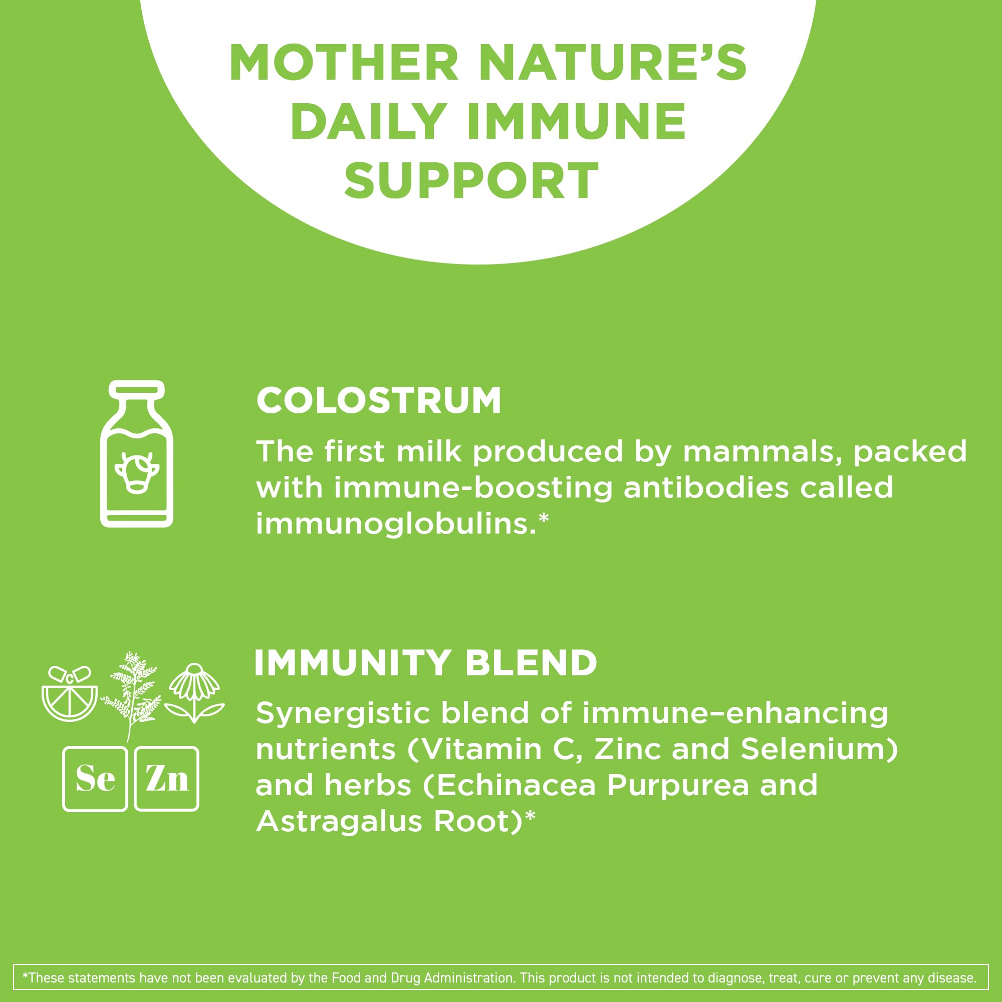 Vital Vitamins Colostrum Supplement - Vitamin C, Zinc, & Selenium - from First Milking - Standardized to Contain 10% IgG Immunoglobulins - Grass-Fed American Cows - 60 Capsules Vital Vitamins uk supplements