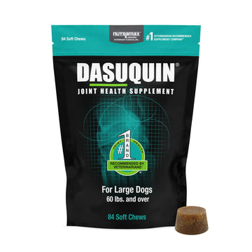 Nutramax Dasuquin for Large Dogs, Joint Health Supplement, Contains Glucosamine for Dogs, Plus Chondroitin, ASU and More, Supports Healthy Joints, Soft Chews, 84 Count Nutramax Laboratories uk supplements