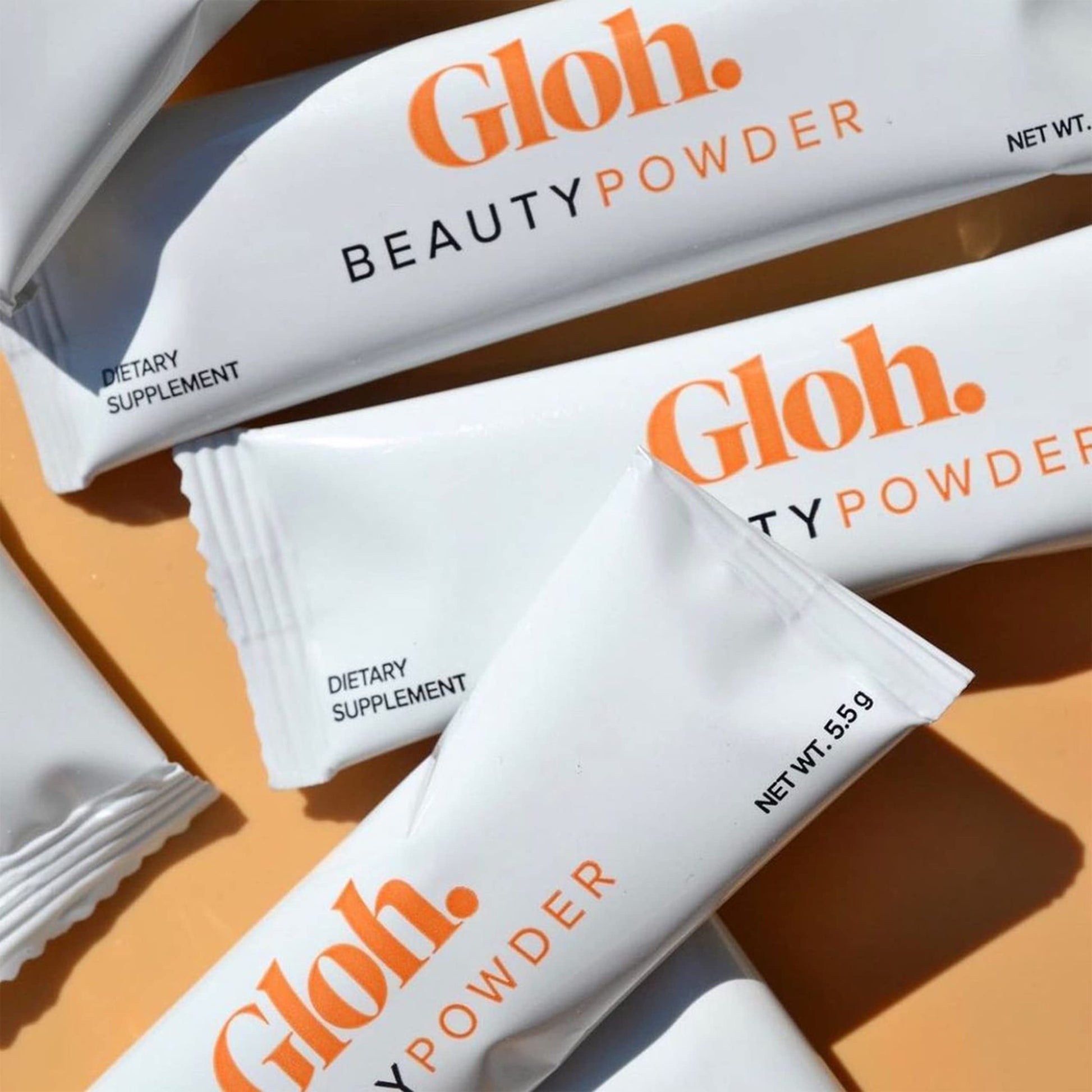 Gloh. Marine Collagen Powder for Women - Peach Flavor Collagen Supplements for Women with Hyaluronic Acid, Vitamin A, B2, B6 Gloh. uk supplements