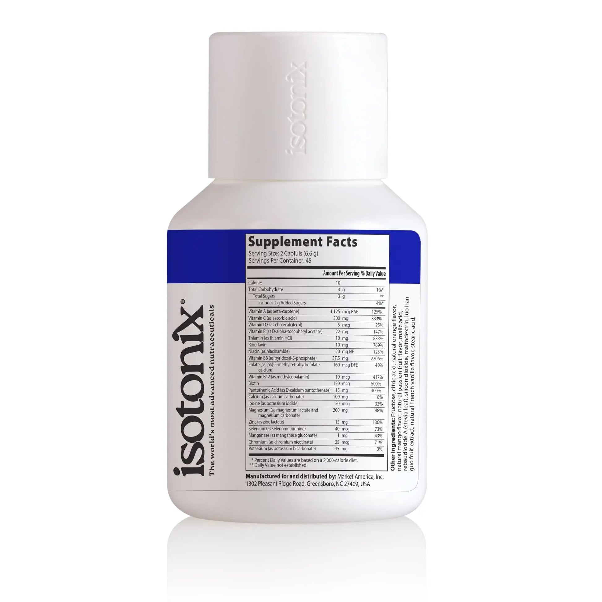 Isotonix Multivitamin Fifty Plus – Daily Multivitamin for Adults 50+ with B-Vitamins, Antioxidants, and Essential Nutrients Isotonix uk supplements