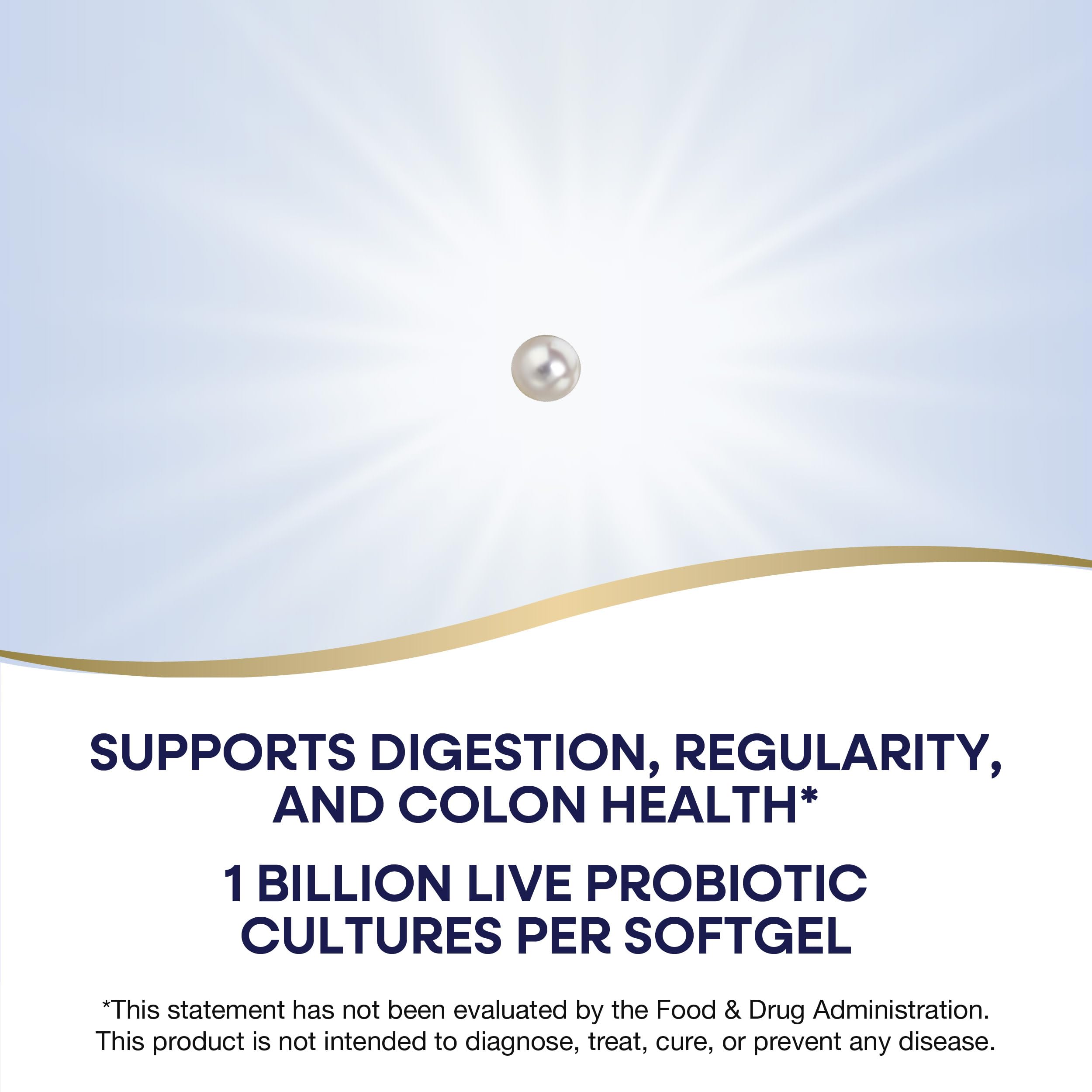 Nature's Way Probiotic Pearls Complete, 1 Billion Live Cultures, 90 Softgels Nature's Way uk supplements