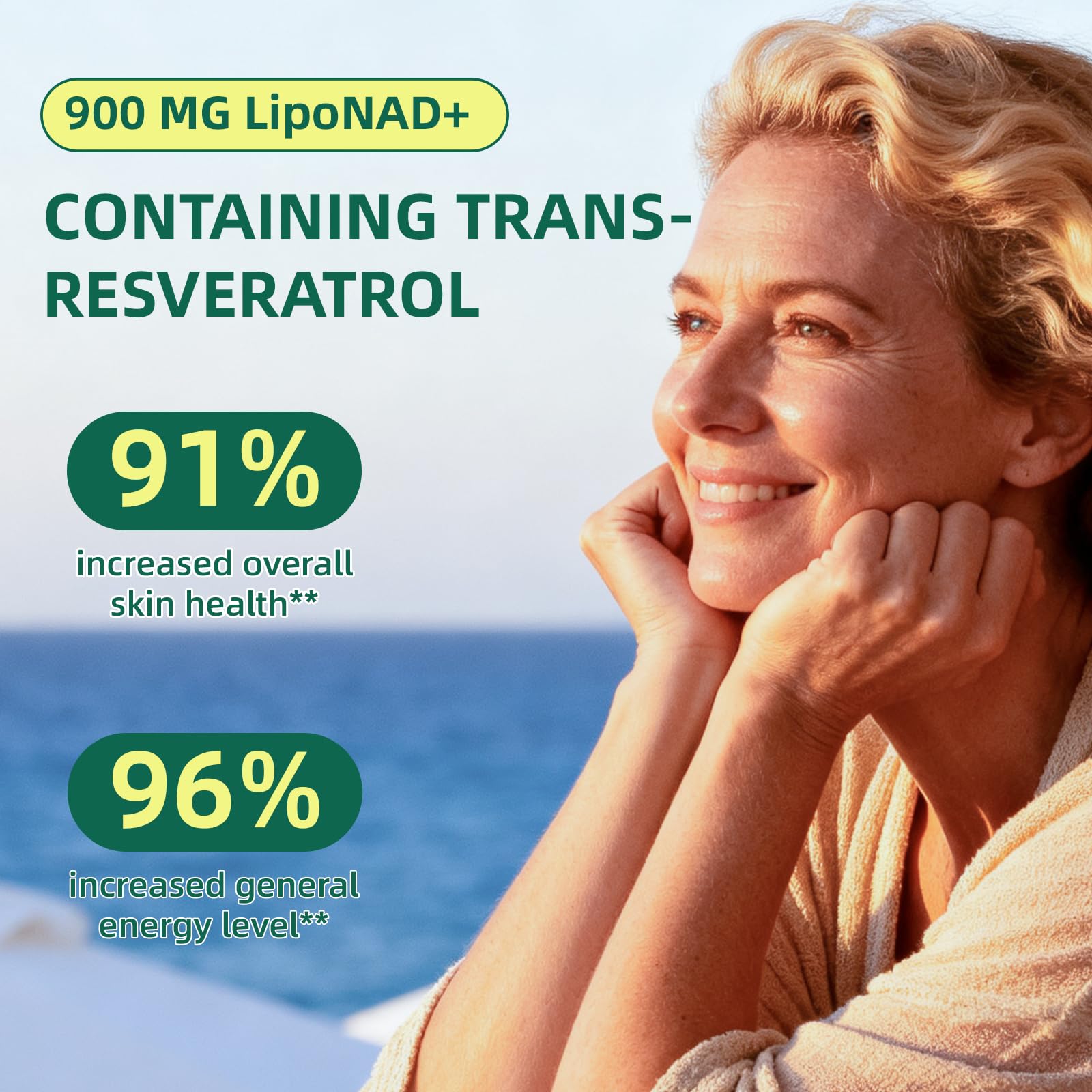 CodinAgrin NAD+ Supplement with Resveratrol 900mg Nicotinamide Adenine Dinucleotide Complex for Cellular Energy Repair, Anti-Aging & Mental Clarity Support, Non-GMO, Vegetarian Friendly, 100 Capsules CodinAgrin uk supplements