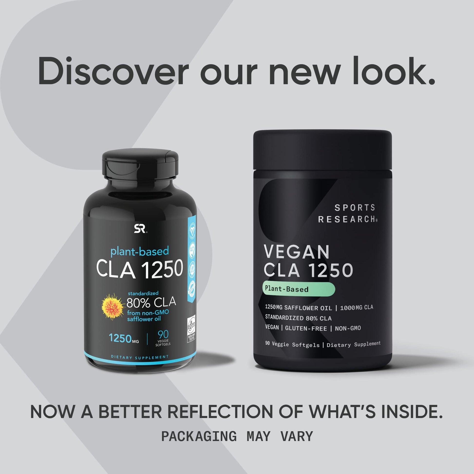 Sports Research Vegan CLA - 1250mg with Active Conjugated Linoleic Acid for Men Sports Research uk supplements