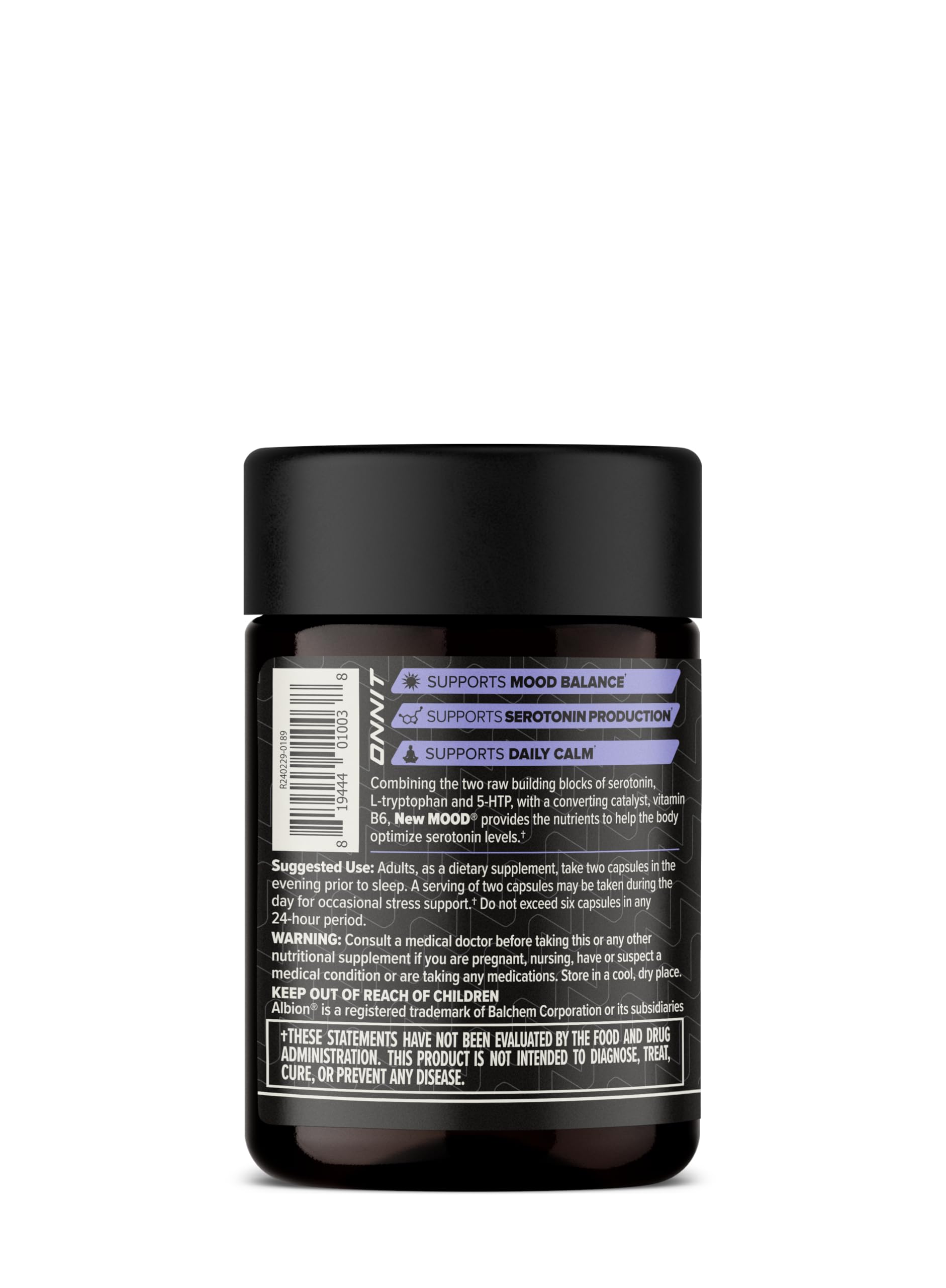 ONNIT Cognitive & Mood Support Bundle: Alpha Brain Nootropic Capsules (30 Count) + New Mood Stress Support Capsules (30 Count), IGEN Non-GMO Tested Focus, Mental Clarity, Relaxation & Sleep, 2 Pack ONNIT uk supplements