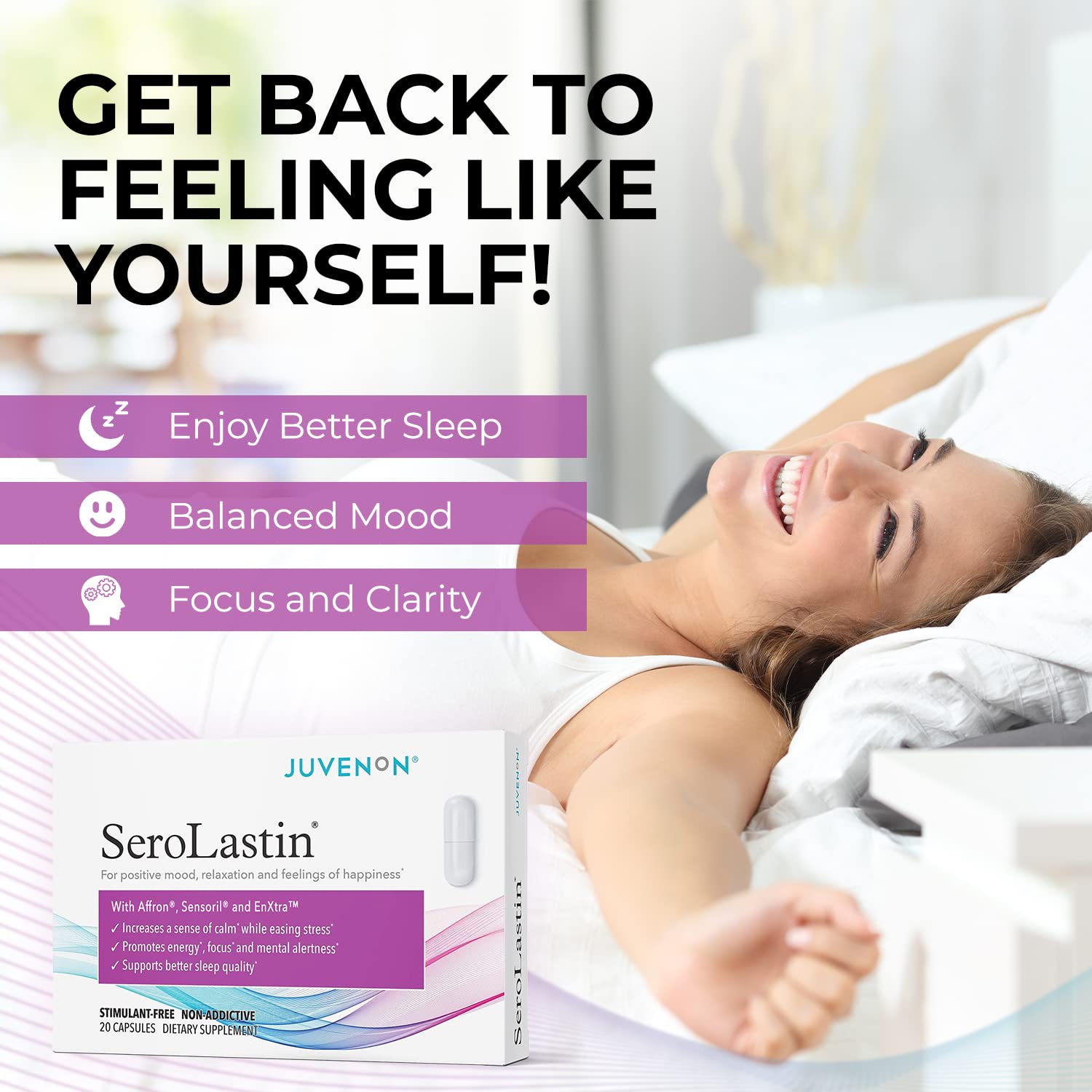 Juvenon Menopause Supplements for Women Mood Support, Hot Flashes Relief, Peri Juvenon uk supplements