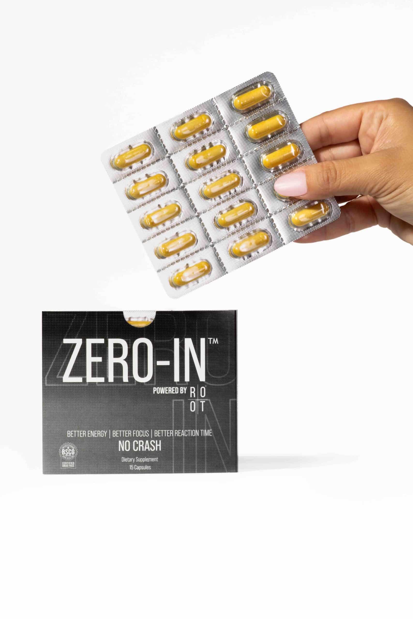 THEROOTBRANDS Root Wellness Zero-in by Dr. Rahm - Combination of Turmeric, Pine Bark Extract - 15 Capsules THEROOTBRANDS uk supplements