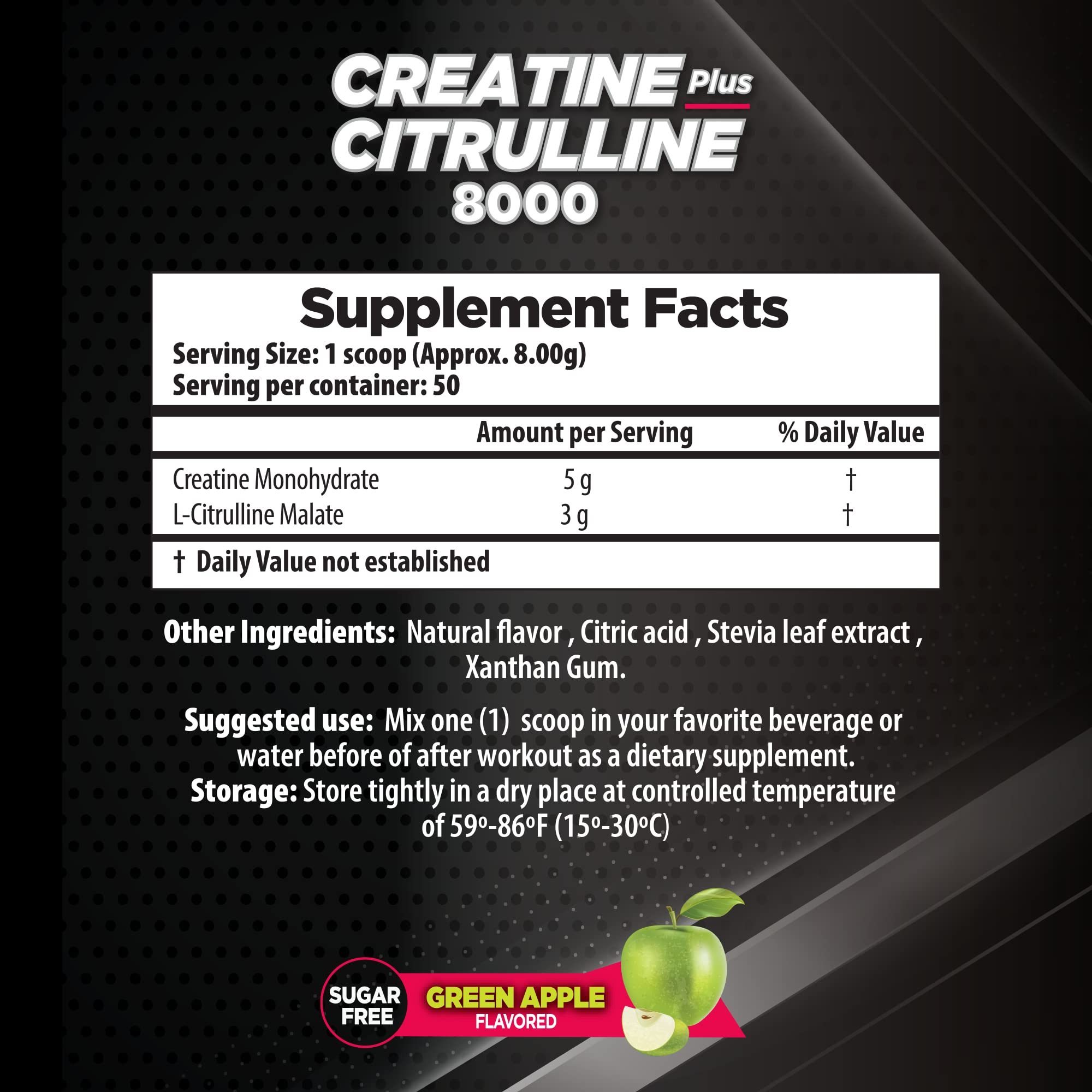 Essential Alternatives Pro Series Force Creatine + Citruline 8000. Strenght & Stamina Essential Alternatives uk supplements