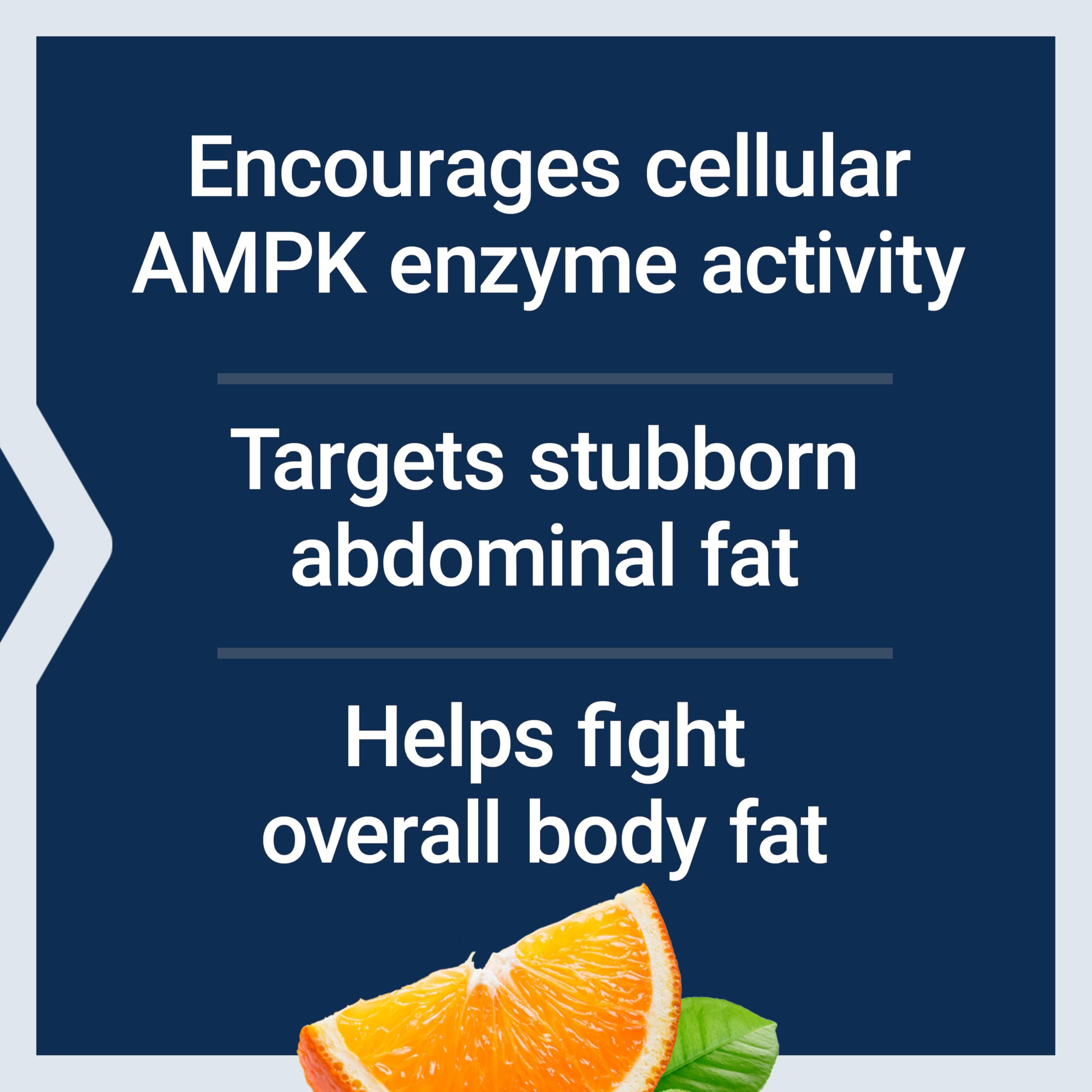 Life Extension AMPK Metabolic Activator*, Hesperidin, G. pentaphyllum, Fight unwanted Belly Fat, Target Overall Fat, Gluten-Free, Vegetarian, 1-Daily, Non-GMO, 30 Tablets Life Extension uk supplements