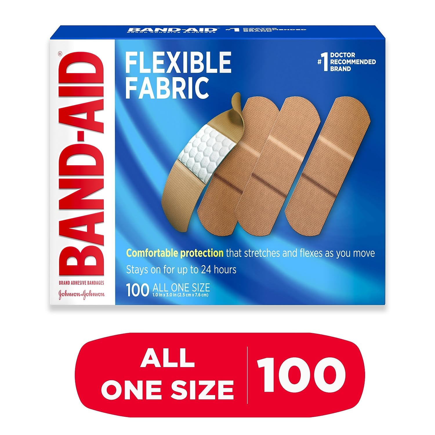 Band-Aid Brand Flexible Fabric Adhesive Bandages for Wound Care and First Band-Aid uk supplements