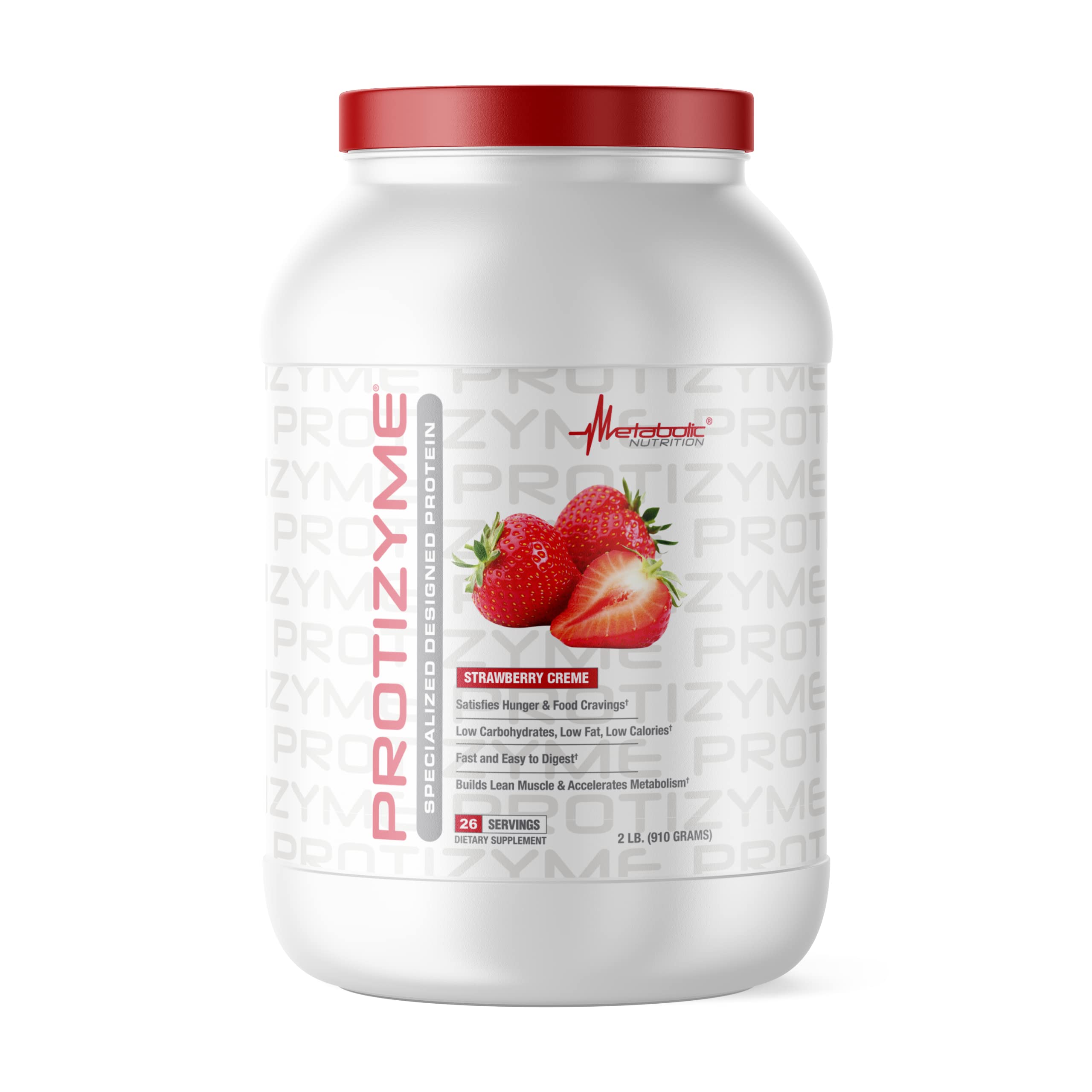 Metabolic Nutrition | Protizyme | 100% Whey Protein Powder | High Protein, Low Carb Metabolic Nutrition uk supplements