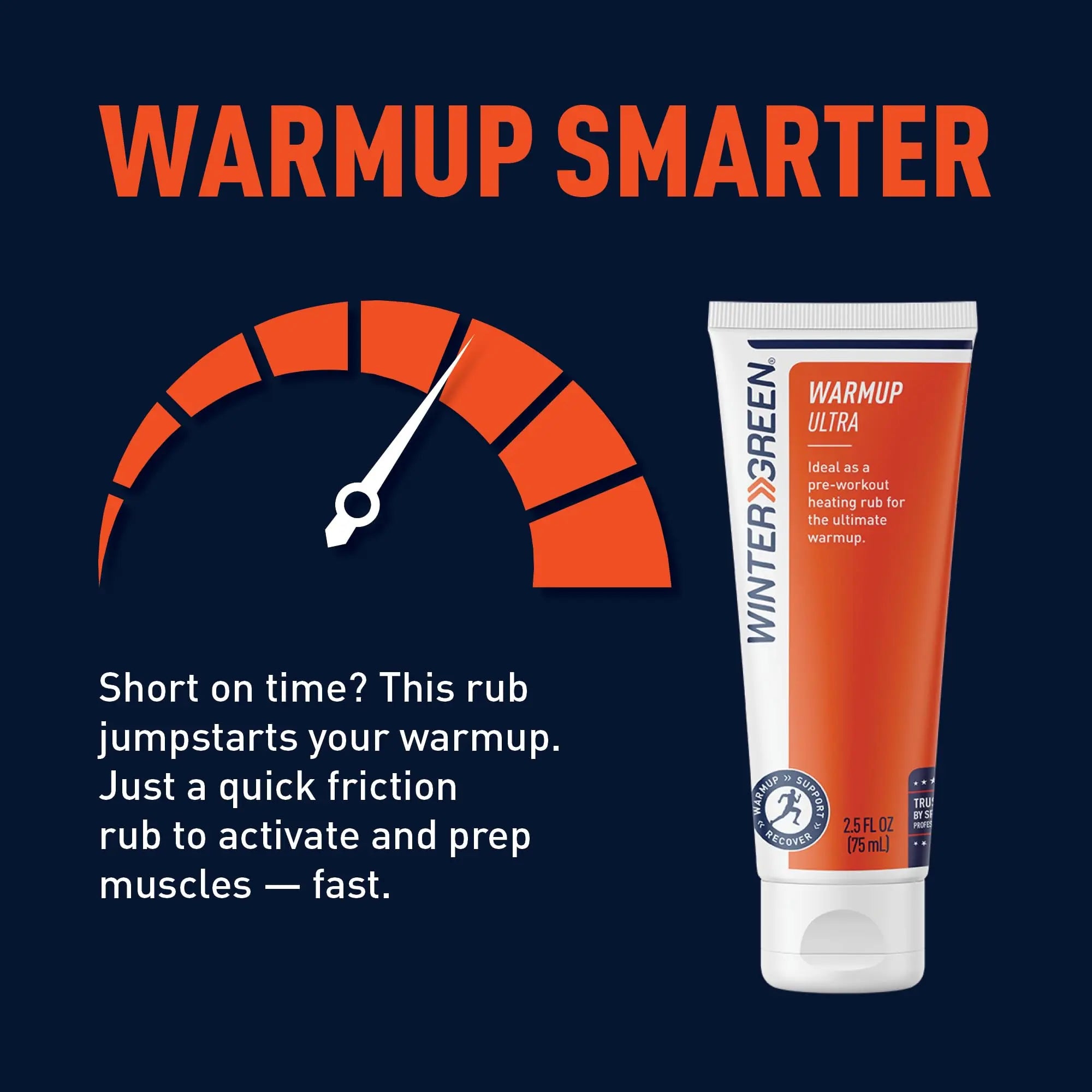 Wintergreen Muscle Warmup Lotion, 2.5 oz – Pre-Workout Heating Rub with Menthol and Capsicum, Heats and Relaxes Before Training, Body Gel for Athletes Wintergreen uk supplements