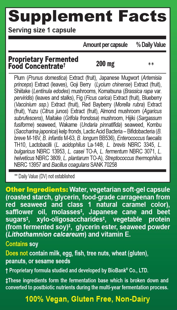 Essential Formulas Dr. Ohhira’s Probiotics Original Formula with 3 Year Fermented Prebiotics, Live Active Probiotics and The only Product with Postbiotic Metabolites, 60 Capsules Essential Formulas uk supplements
