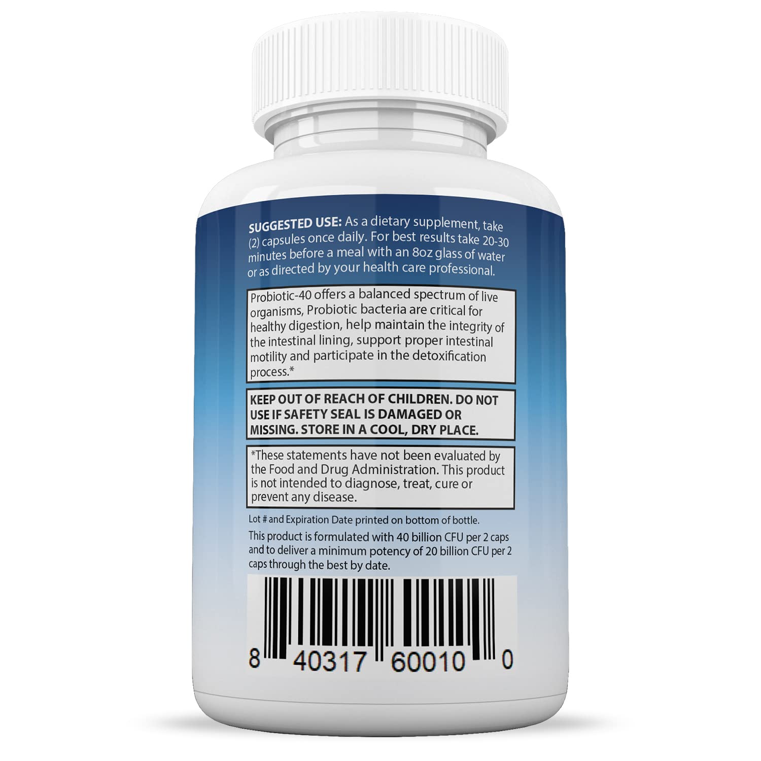 Justified Laboratories (3 Pack) Fungus Defend Max Pills 40 Billion CFU Probiotic 180 Capsules Justified Laboratories uk supplements