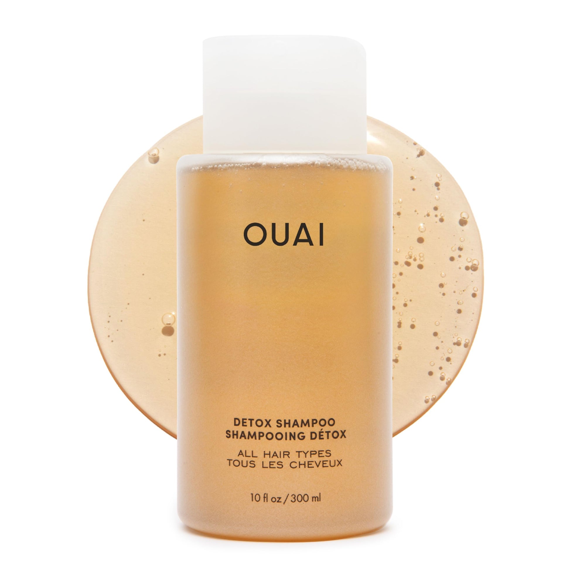 OUAI Detox Shampoo - Clarifying Shampoo for Build Up, Dirt, Oil, Product and Hard Water - Apple Cider Vinegar & Keratin for Clean, Refreshed Hair - Sulfate-Free Hair Care (10 oz) OUAI uk supplements