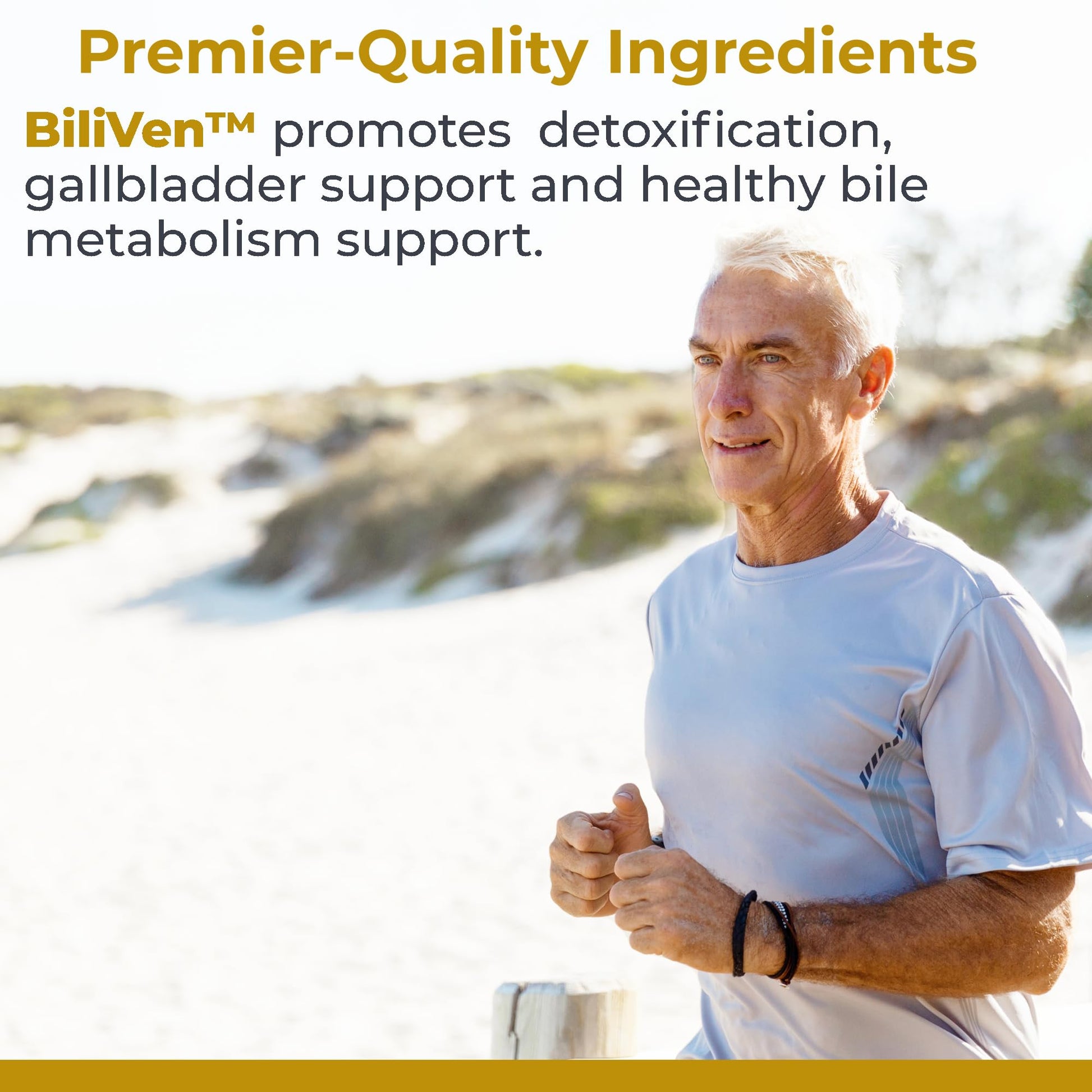 Premier Research Labs BiliVen -Gallbladder & Liver Cleanse Supplement, Gallbladder Support Pills with Artichoke Extract, Milk Thistle, Vitamin B6, Beet Root, Turmeric, Curcumin- 60 Vegetarian Capsules Premier Research Labs uk supplements
