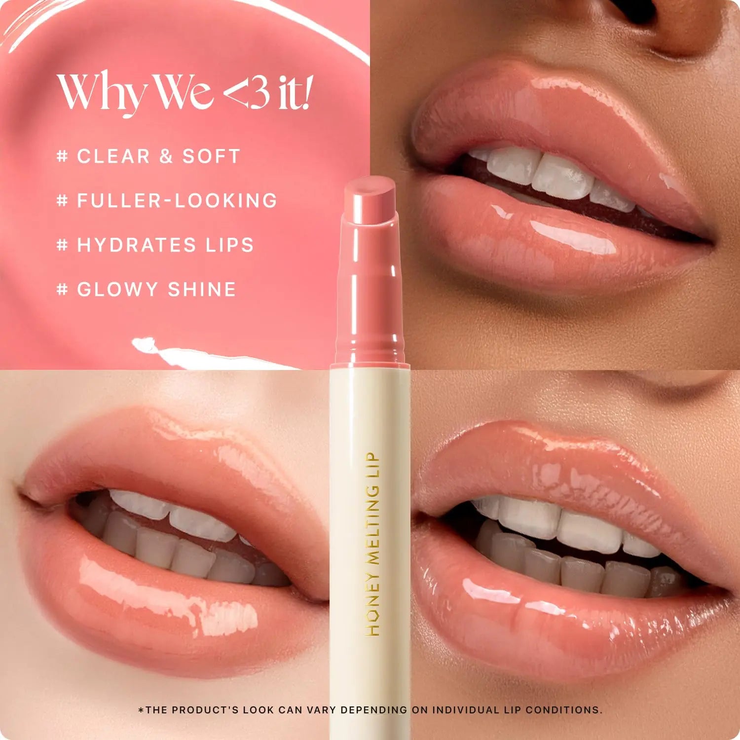 Nature Republic HONEY MELTING LIP (02 FIG) SOFT LIP STICK, Hydrating Gloss, Moisturizing balms, Sheer tint, Shine & Nude, Glowy Finish, korean make up Nature Republic uk supplements