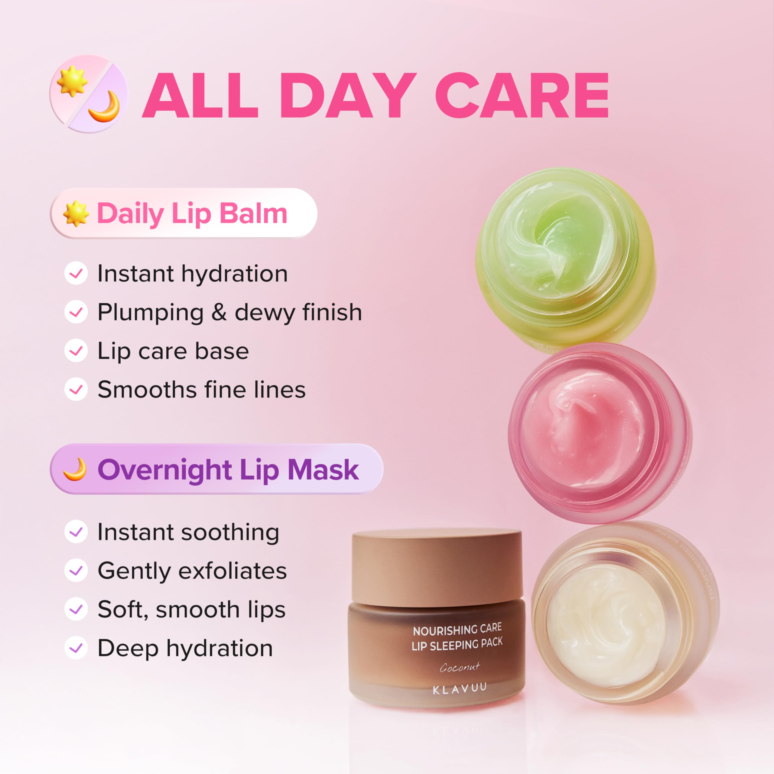 Klavuu Lip Mask Sleeping Pack (0.7oz) – Overnight Deep Hydrating Korean Lip Balm Treatment for Very Dry, Chapped Lips | Lip Lightening & Plumping with Instant Hydration | Gentle Exfoliating (Berry) KLAVUU uk supplements