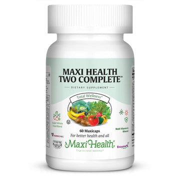Maxi Health Multivitamin for Women & Men – Vitamin and Mineral Supplements for Energy and Wellness Support – Kosher Vitamins and Minerals Supplement – 60 Multivitamin Capsules Maxi Health uk supplements