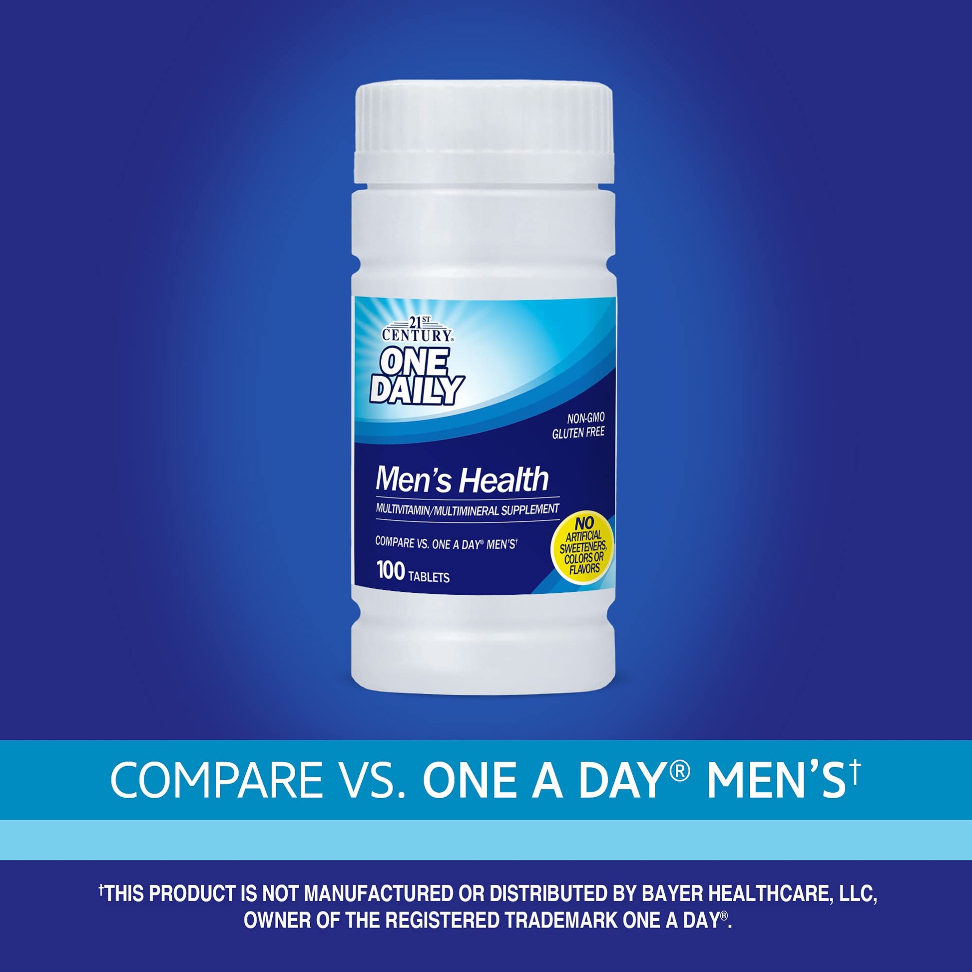 21st Century One Daily Men's Health Tablets, 100 Count 21st Century uk supplements