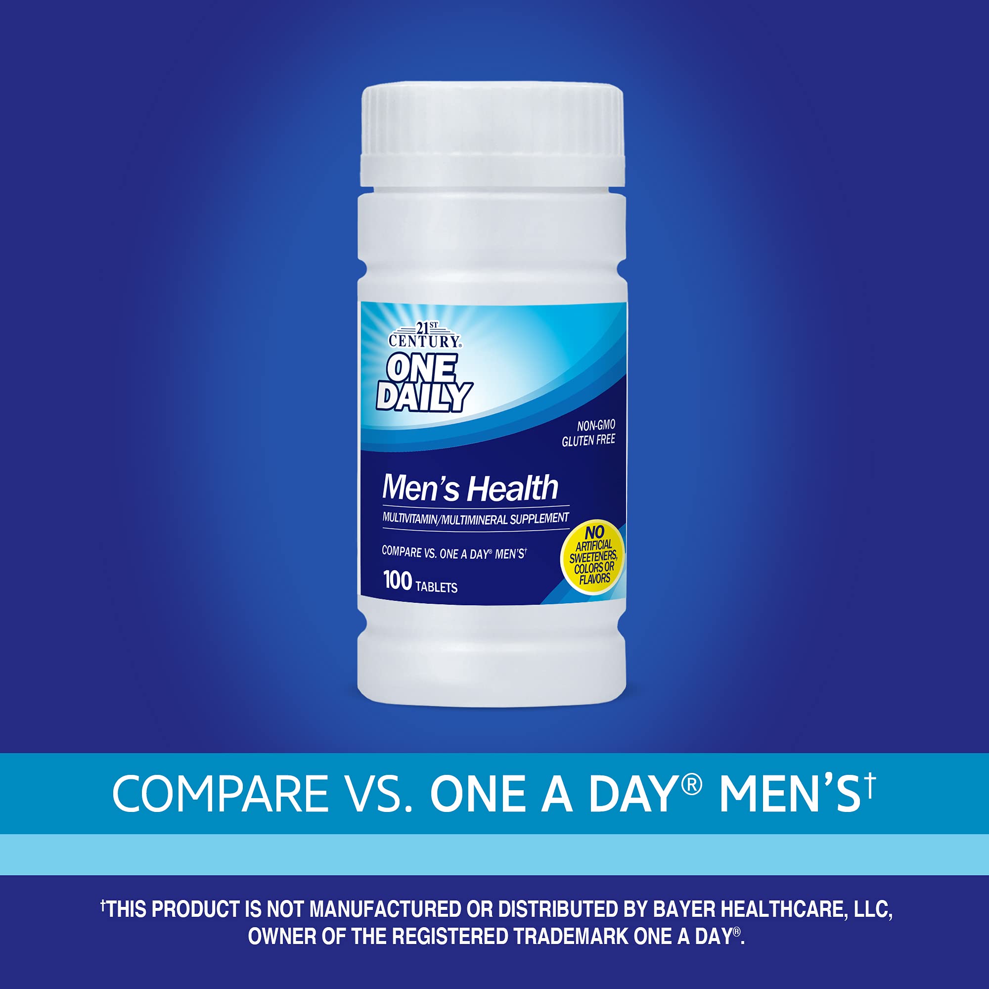 21st Century One Daily Men's Health Tablets, 100 Count 21st Century uk supplements