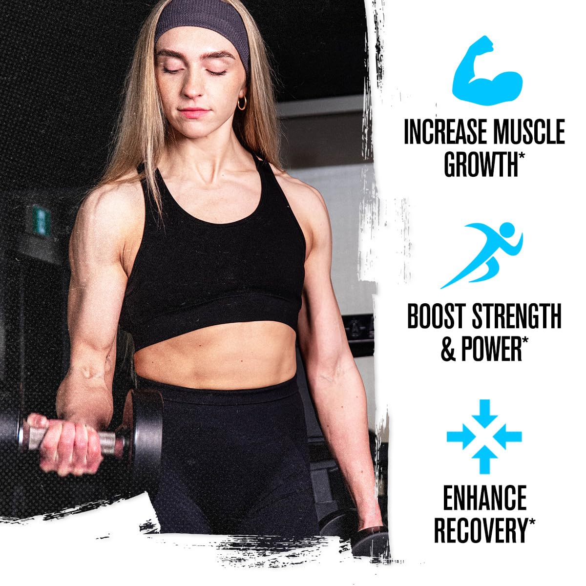 Jacked Factory Creatine Gummies 5g Daily Dose (1g per Gummy) - Creatine Gummy for Men and Women, Vegan-Friendly, Travel-Friendly, Third-Party Tested - 150 Gummies, Blue Raspberry Jacked Factory uk supplements
