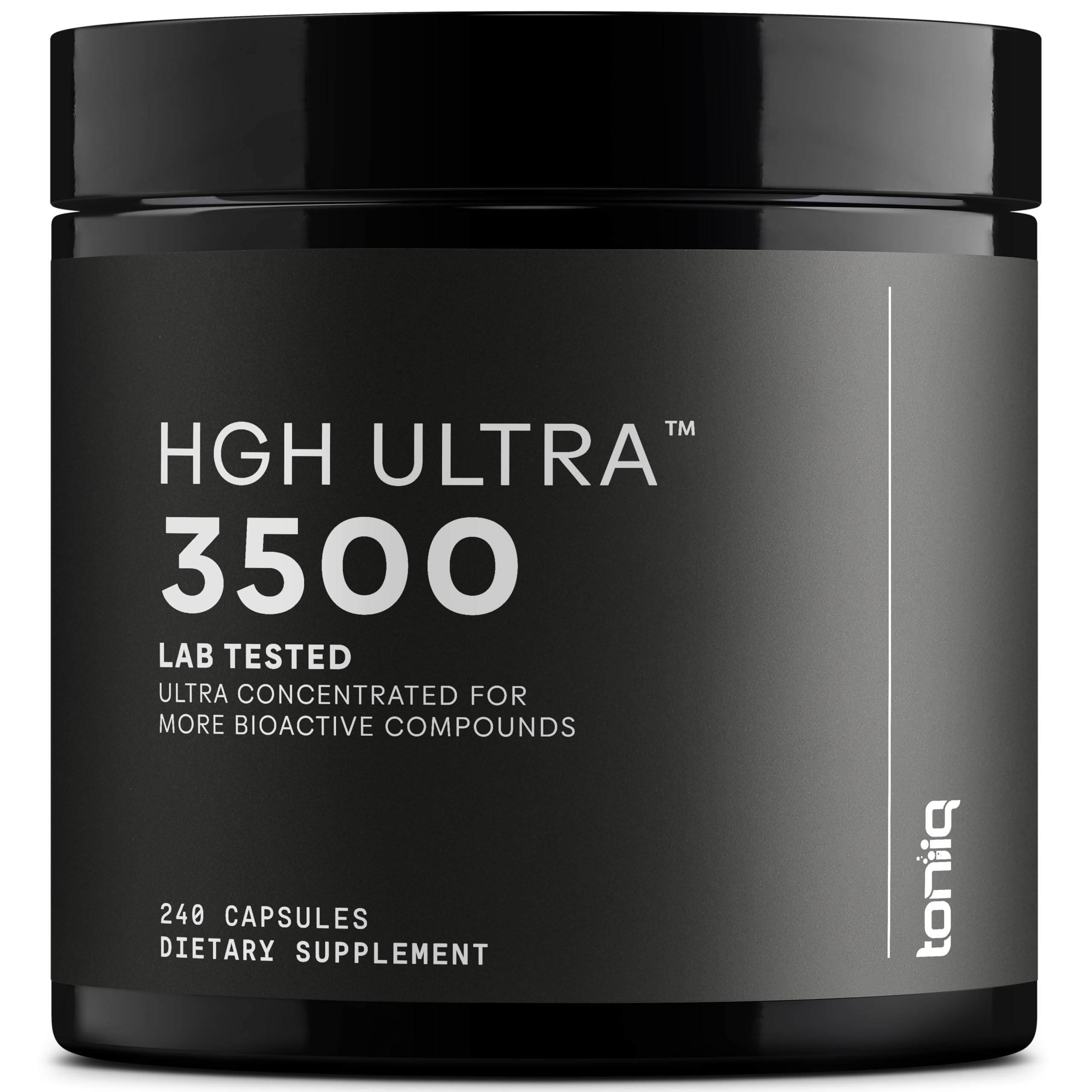 HGH Supplements for Men & Women (240 Count) 3,550mg+ Support Muscle Growth & Healthy Levels of Human Growth Hormone for Men, with High-Purity Arginine, Ornithine, Lysine, Tribulus, and Ashwagandha TQ Toniiq uk supplements